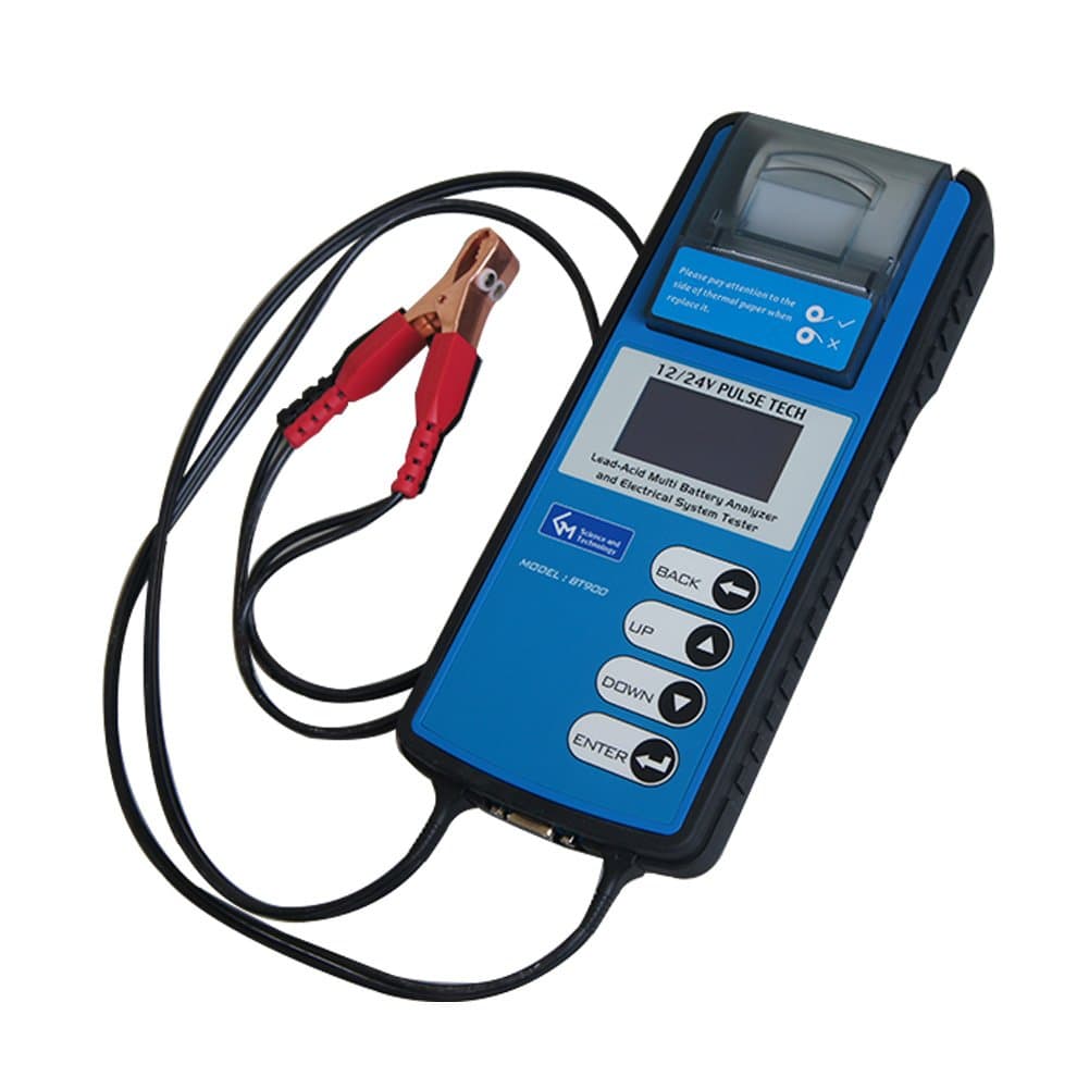 Sanmo BT900 Automotive Battery Electrical Tester and System Analyzer for checking Battery's Internal Resitance, CCA, Voltage Vechicle Tool