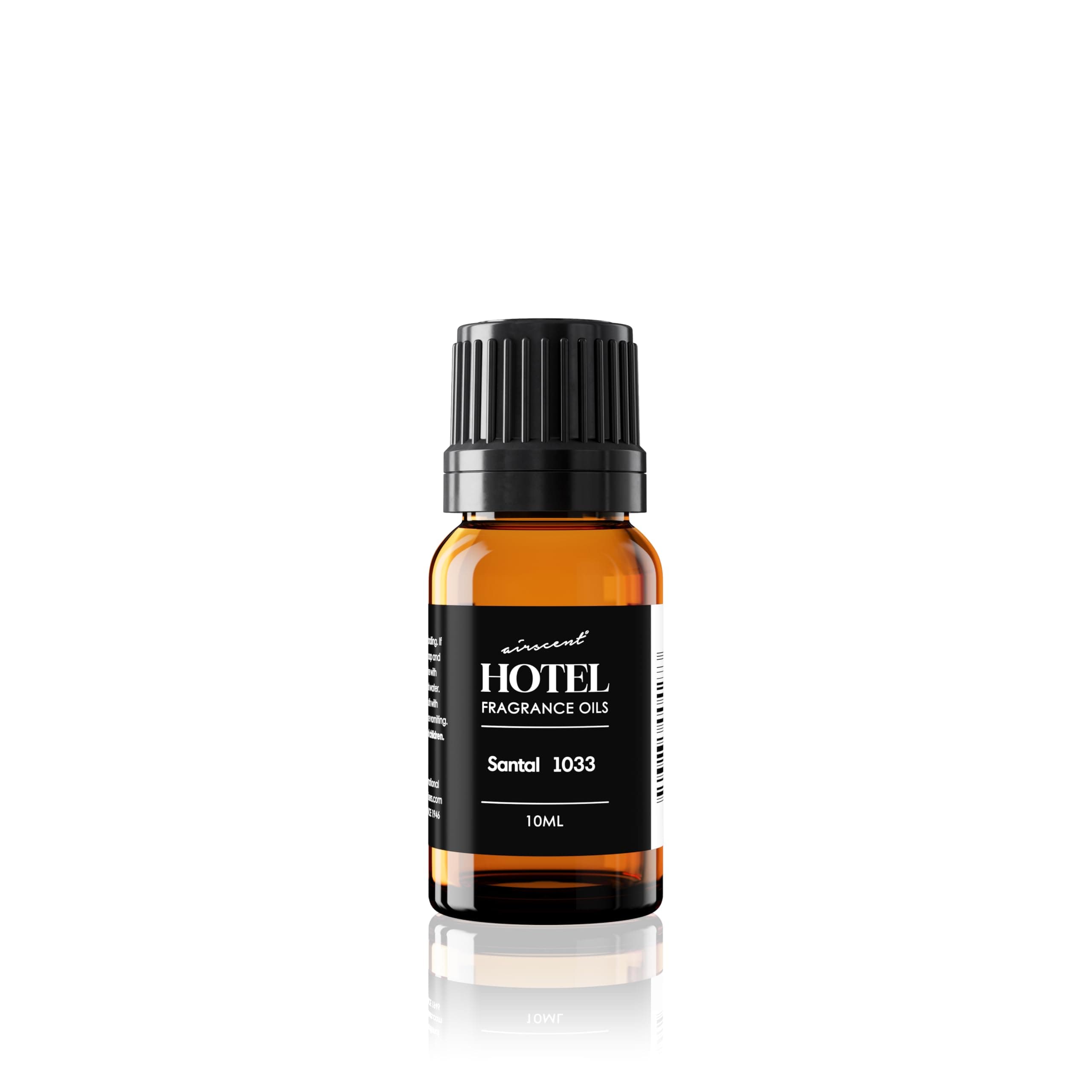 AirScent Santal Diffuser Oil No. 1033 - Santal-33 Inspired Perfume Dupe - Cardomom Sandalwood Iris - Fragrance Oil for Ultrasonic and Waterless Diffusers and Crafting - 10 mL, 0.34 fl oz