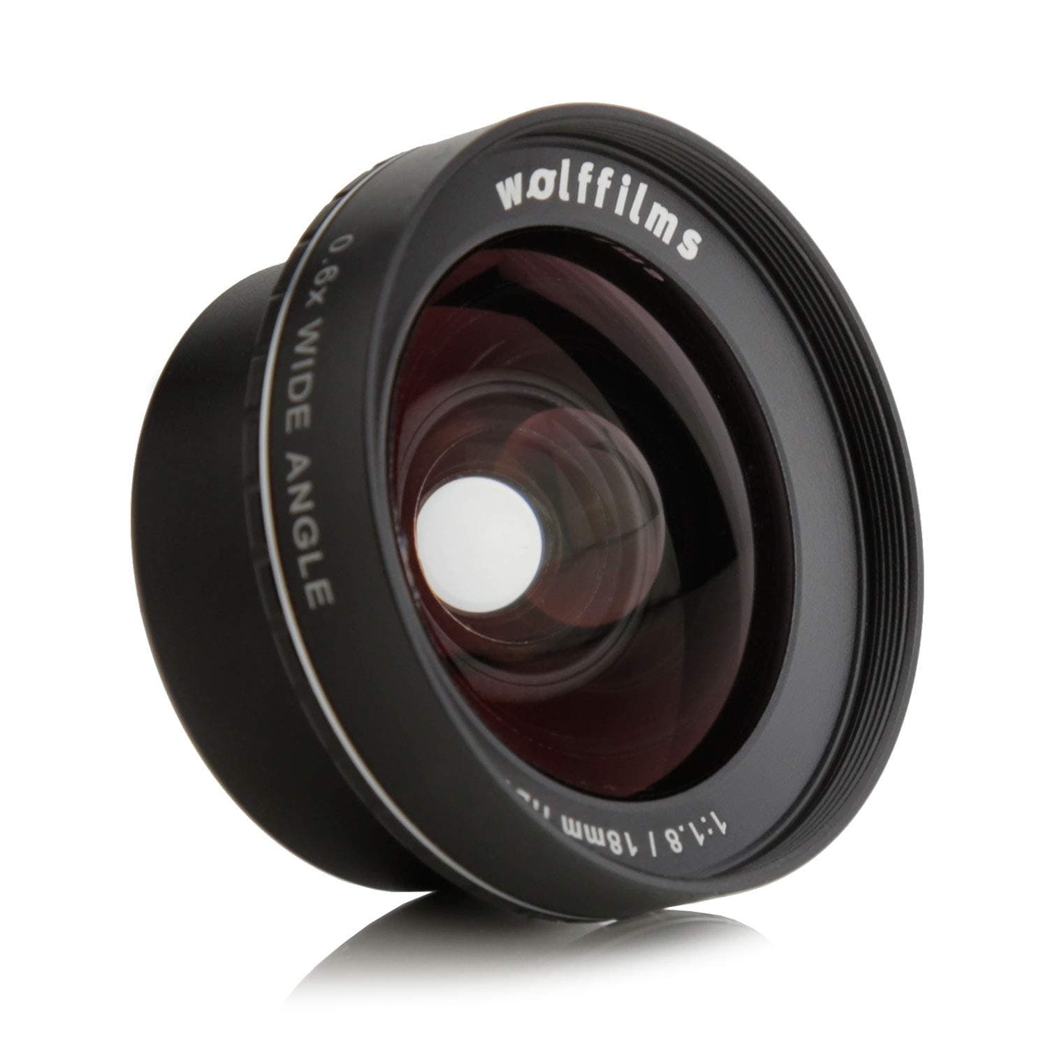 Wolffilms Wide 16 mm Lens [0.6 x Wide Angle Lens] Expands the Field of View of the Smartphone Camera
