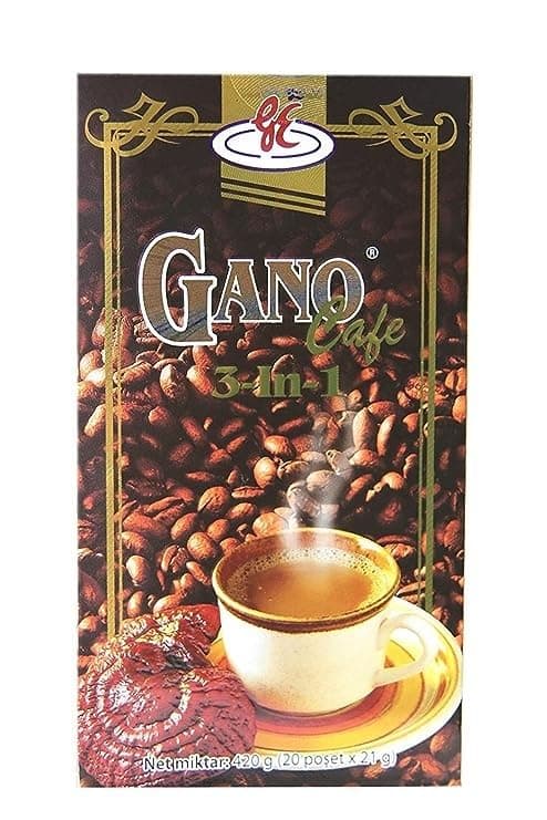 Ganocafe 3in1 Instant Coffee (3 Boxes 60 Sac)