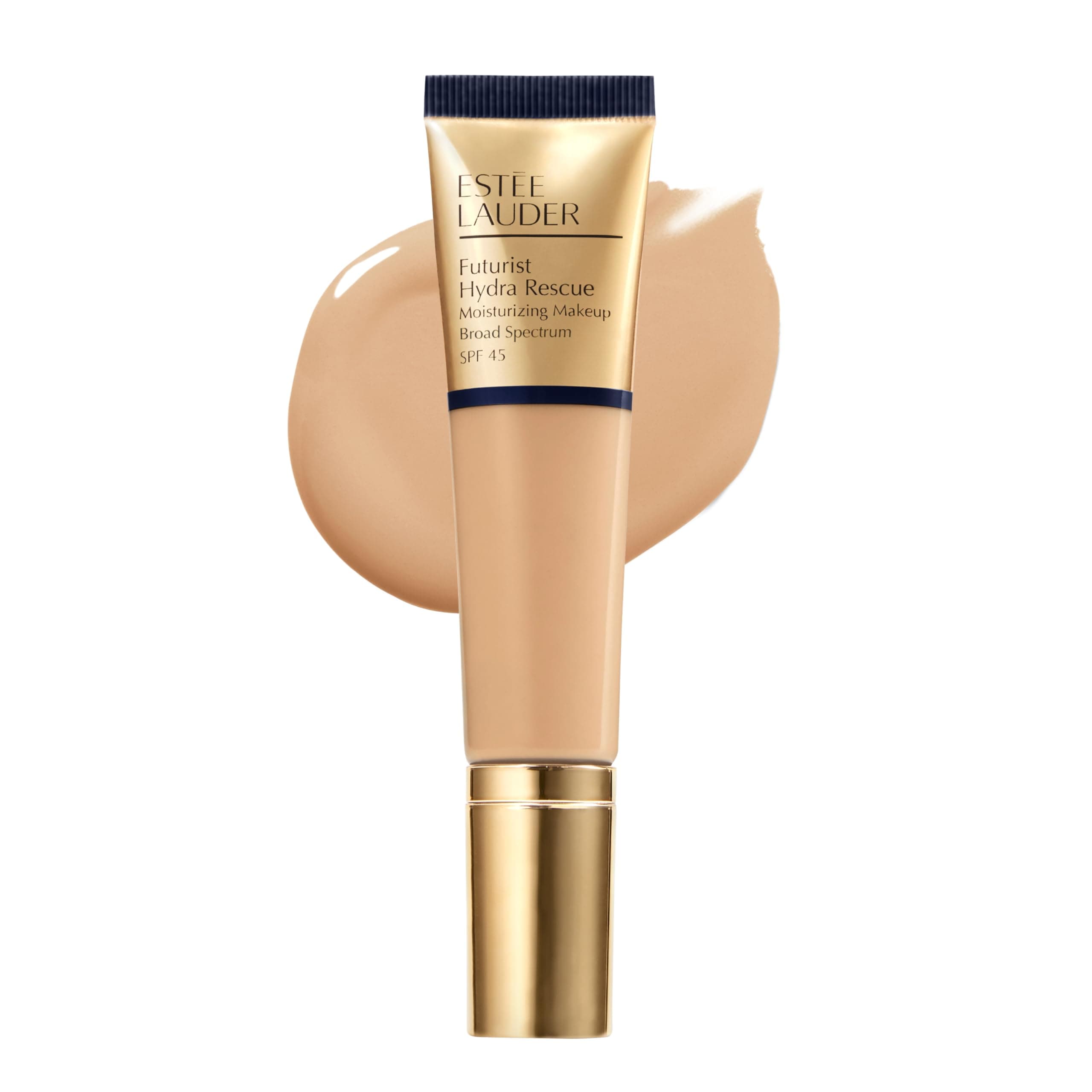 Estée Lauder Futurist Hydra Rescue Moisturizing Foundation Makeup SPF 45 for a 12-Hour Glow, 1.2 Fl Oz