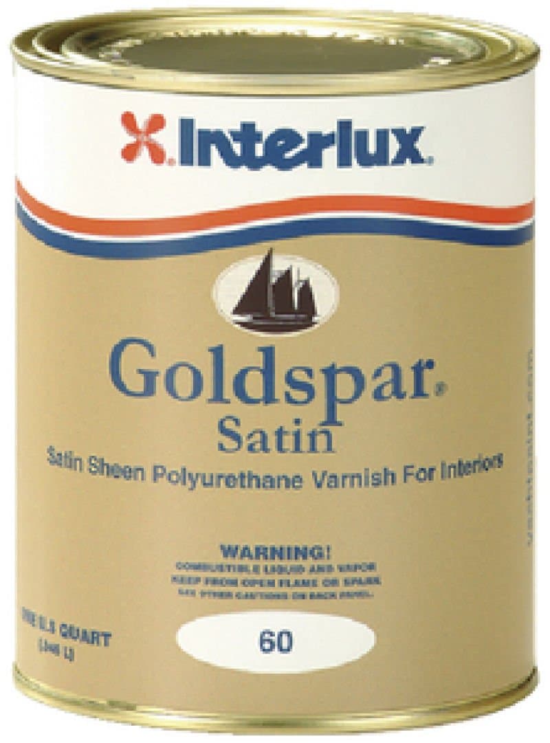 INTERLUX / INTERNATIONAL PAINT GOLDSPAR Satin Varnish QT
