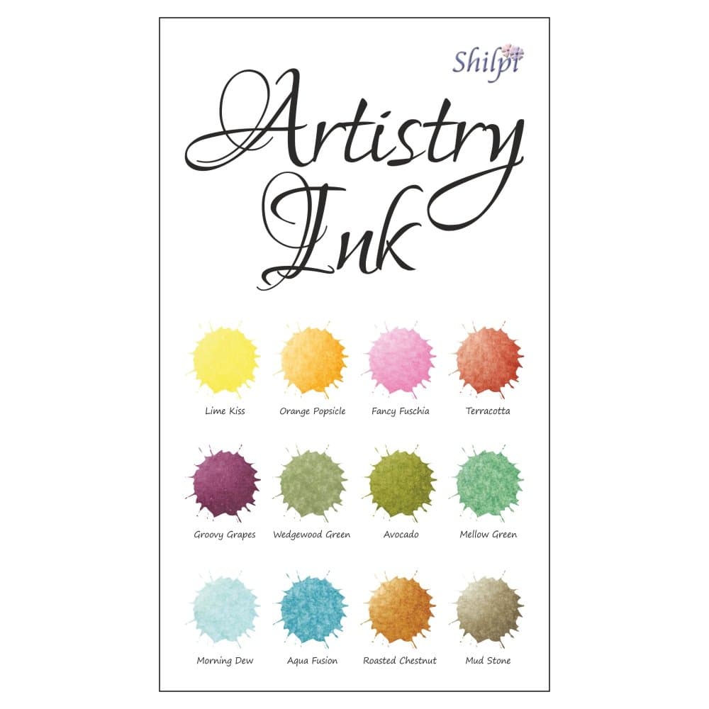 ShilpiArtistry Mini Ink Set 1 LK (set of 12)