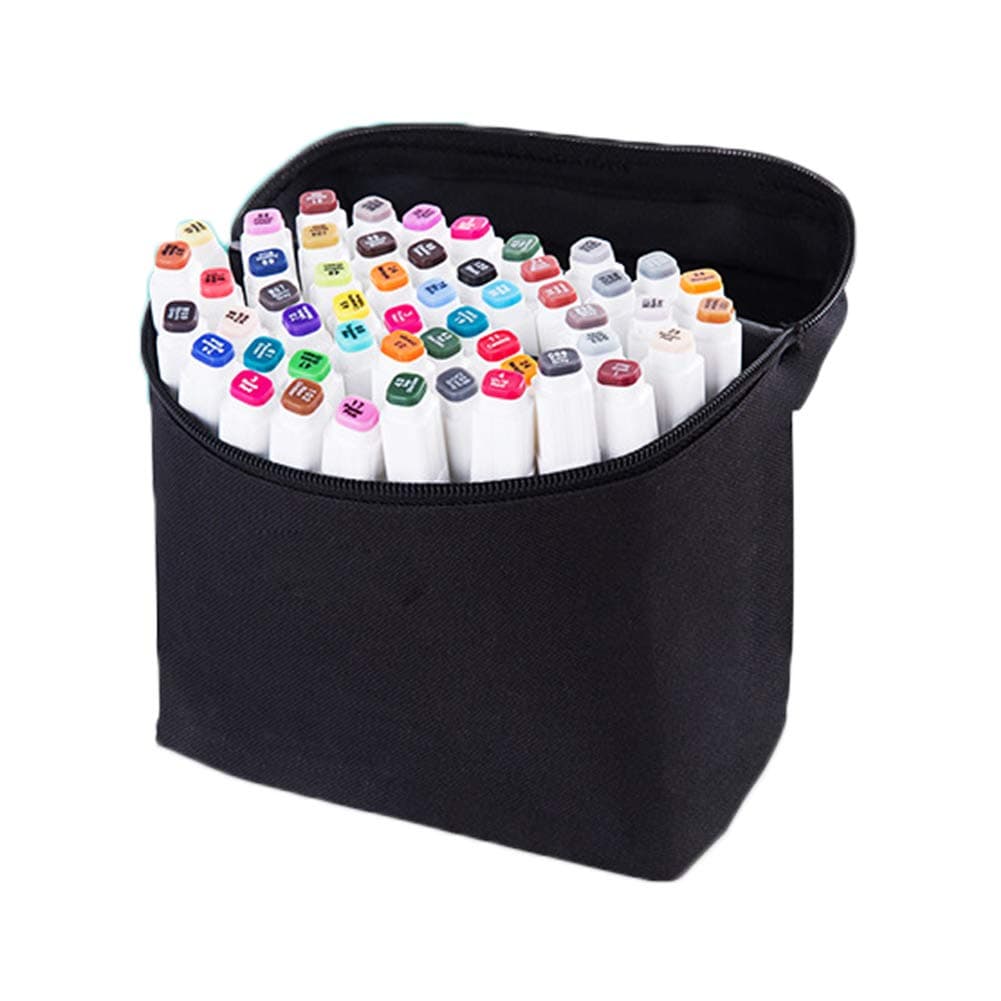 Sweetichic Kidspen TouchFive Colors Graphic Art Twin Tip Pen Marker Point Student Design