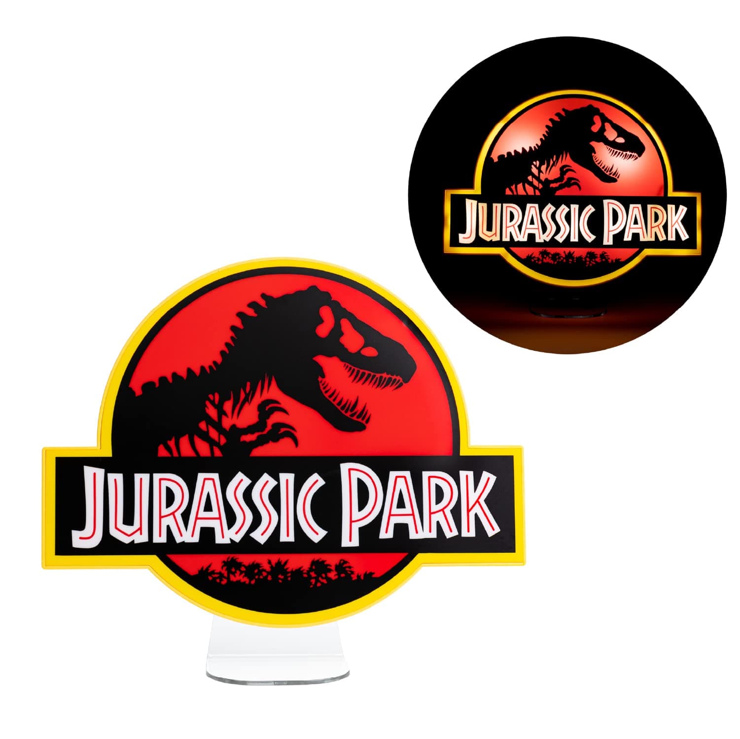 Jurassic Park Light - Officially Licensed Desk or Wall Light for Classic Film, Decor for Dinosaur Lovers, Gift for Fans of Film USB or Battery Operated | Paladone