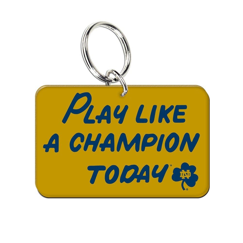 NCAA 83618012 Notre Dame Premium Acrylic Key Ring