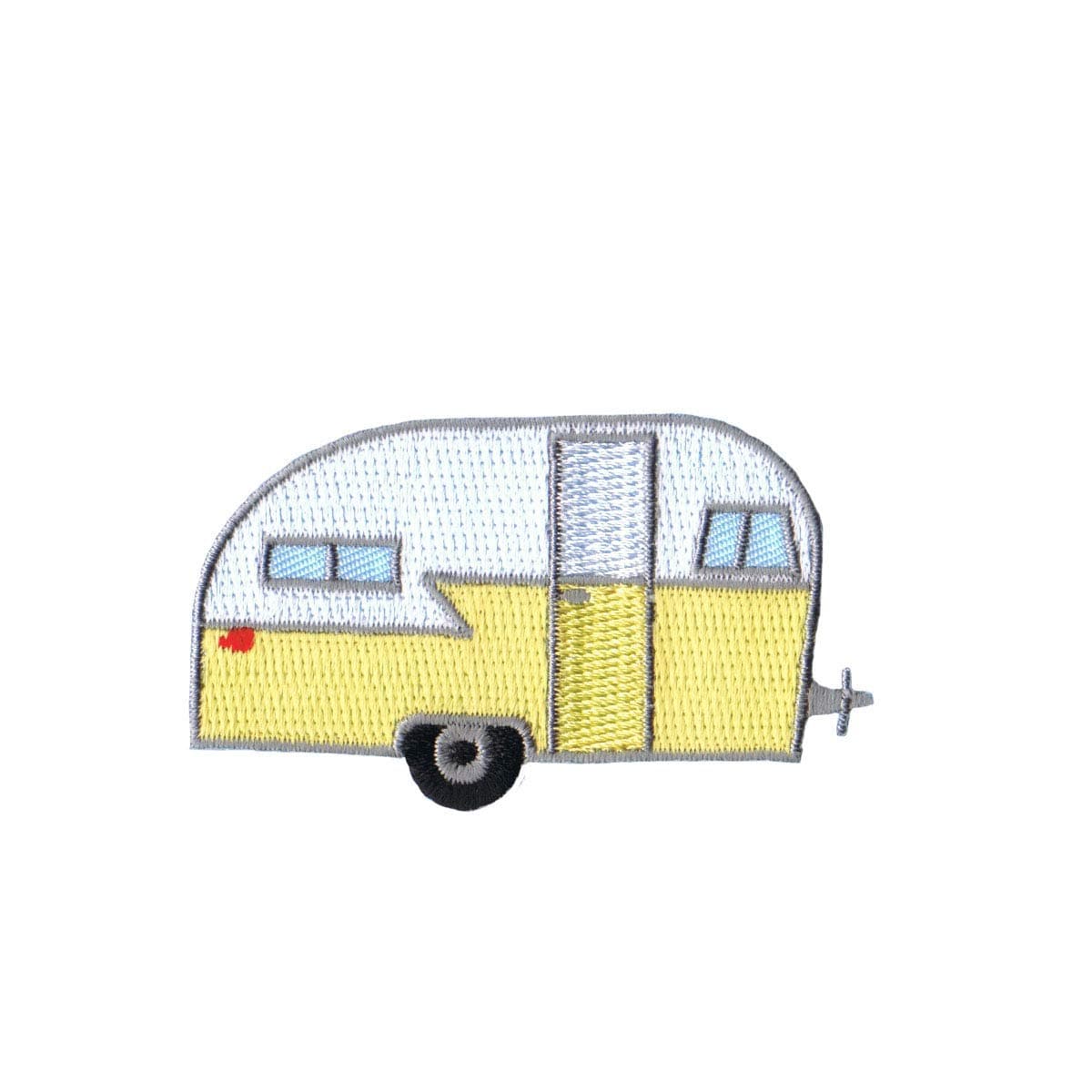 Camper Travel Trailer RV Embroidered Iron On Badge Applique Patch FD