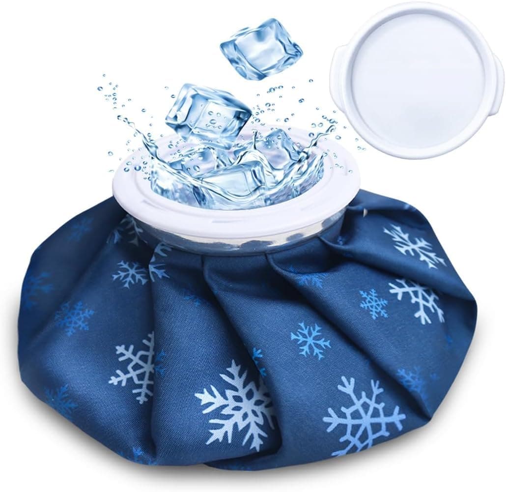 Hot Water Bag | Ice Packs For Pain Relief | Hot & Cold Ice Bag | 9Inch Ice Cold Water Bag for First Aid | Sports Injury Neck Knee For Pain Solve And Cold Therapy | Leakproof Design | Reusable