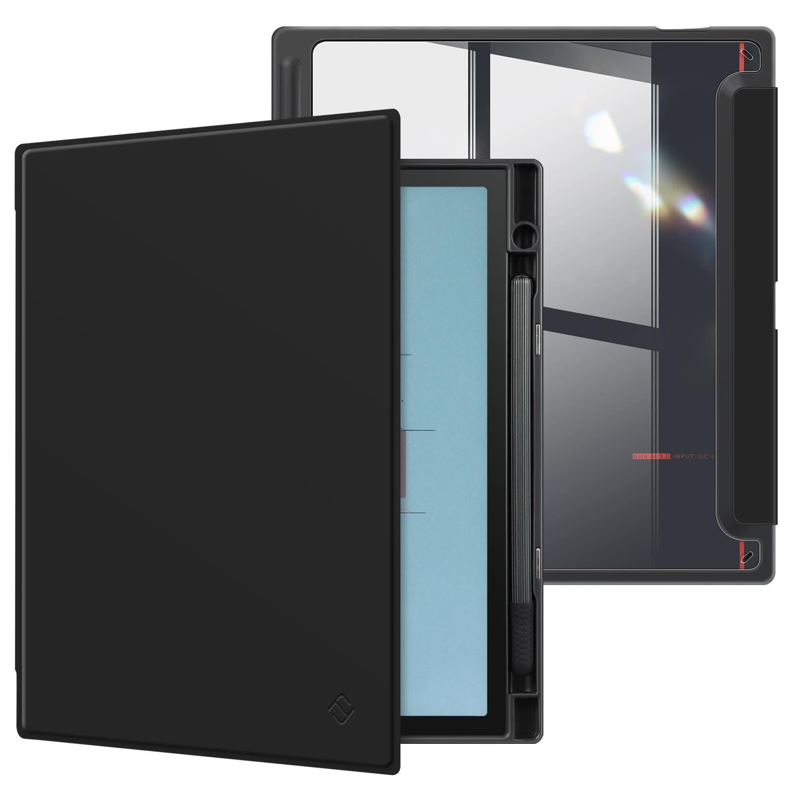 Fintie Slim Case for 10.3" BOOX Note Air3 C/Note Air 3 B/W E Ink Tablet ePaper 2023 - Premium PU Leather Lightweight Book Folio Cover Auto Sleep/Wake with Pen Holder, Black