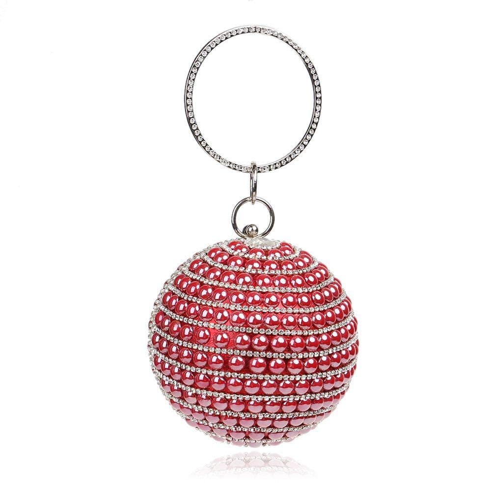 DasiorBeads Bag For Women,Red - Clutches
