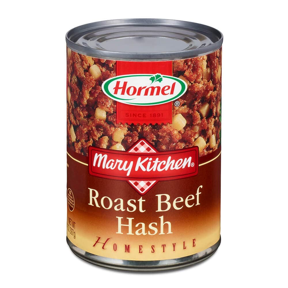 Roast Beef Hash, Canned Roast Beef Hash, 15 oz (6 Pack)