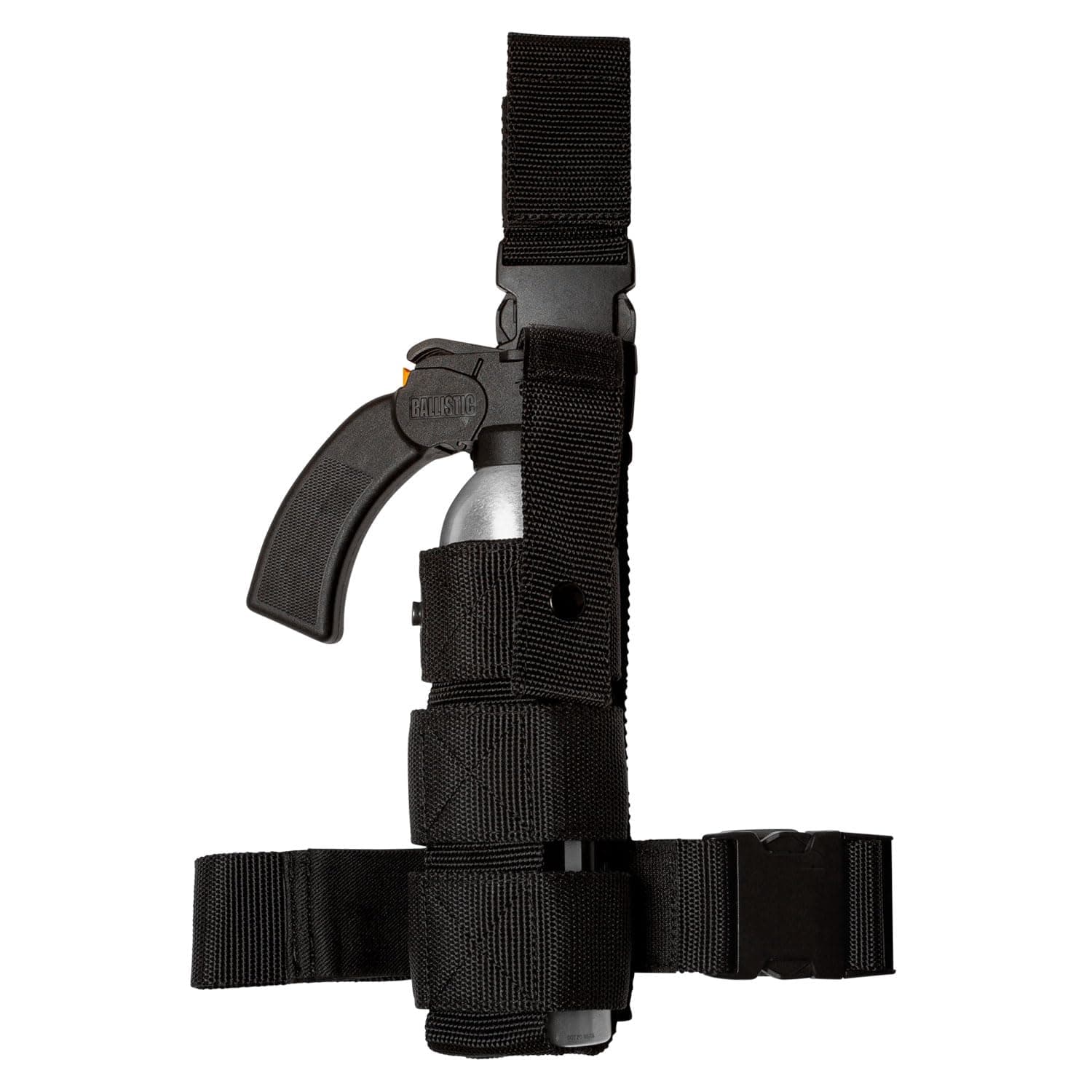 Police Magnum Tactical Heavy Duty Nylon Drop Leg Holster-Universal Fit for Left & Right Leg- NO Spray Included