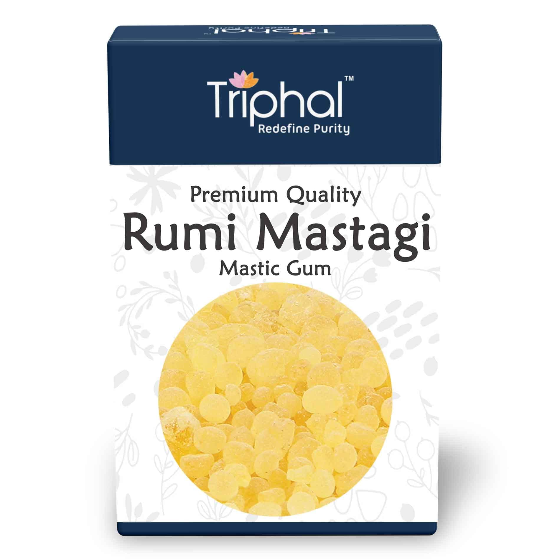 TRIPHAL Rumi Mastagi – Mastic Gum – Pistacia Lentiscus (100g)