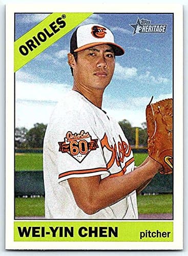 2015 Heritage #272 Wei-Yin Chen NM-MT Orioles