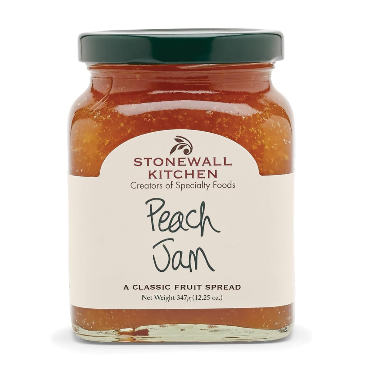 Jam, Peach, 12.5 Ounce