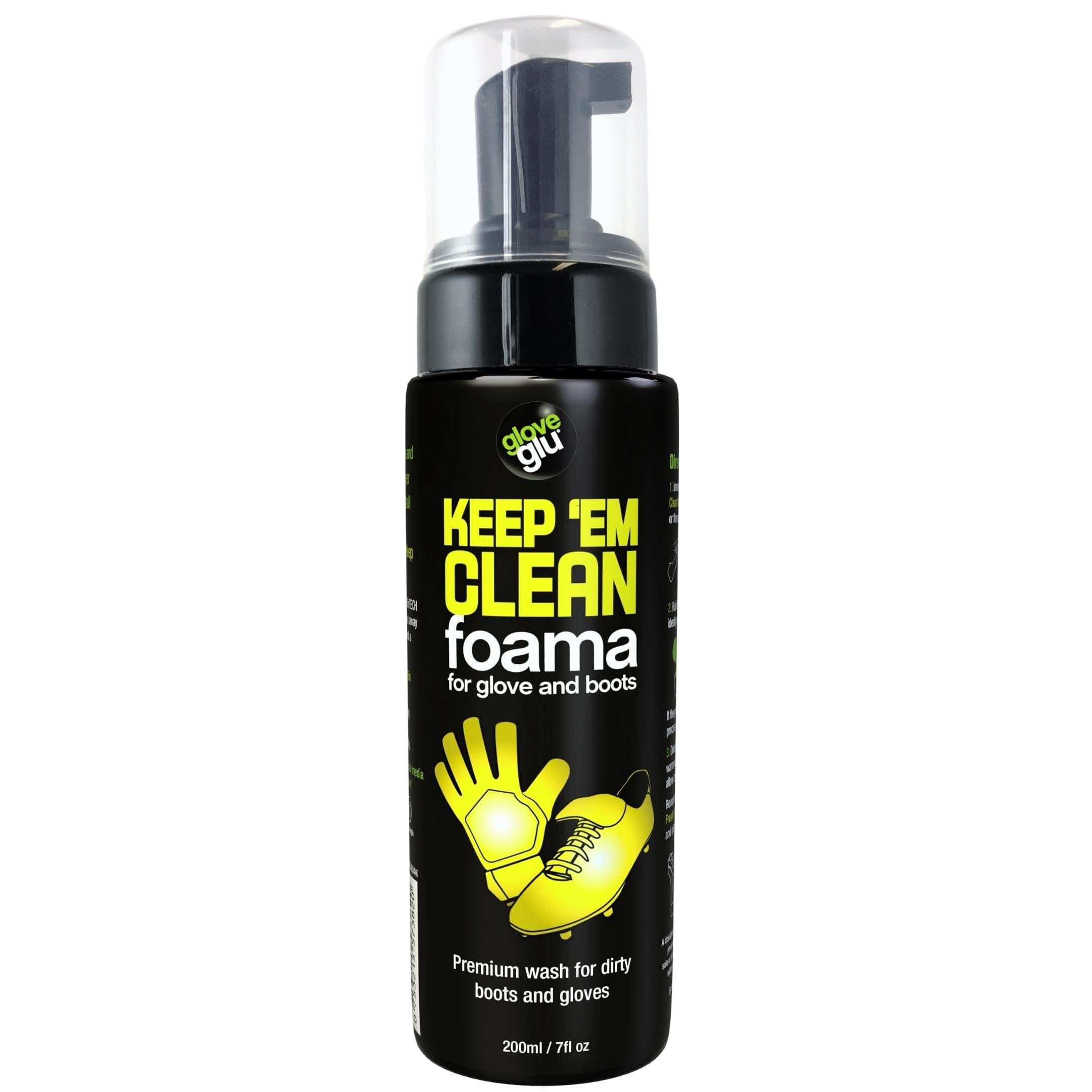 - Keep 'Em Clean Foama for Goalkeeper Gloves and Football Boots, 200ml