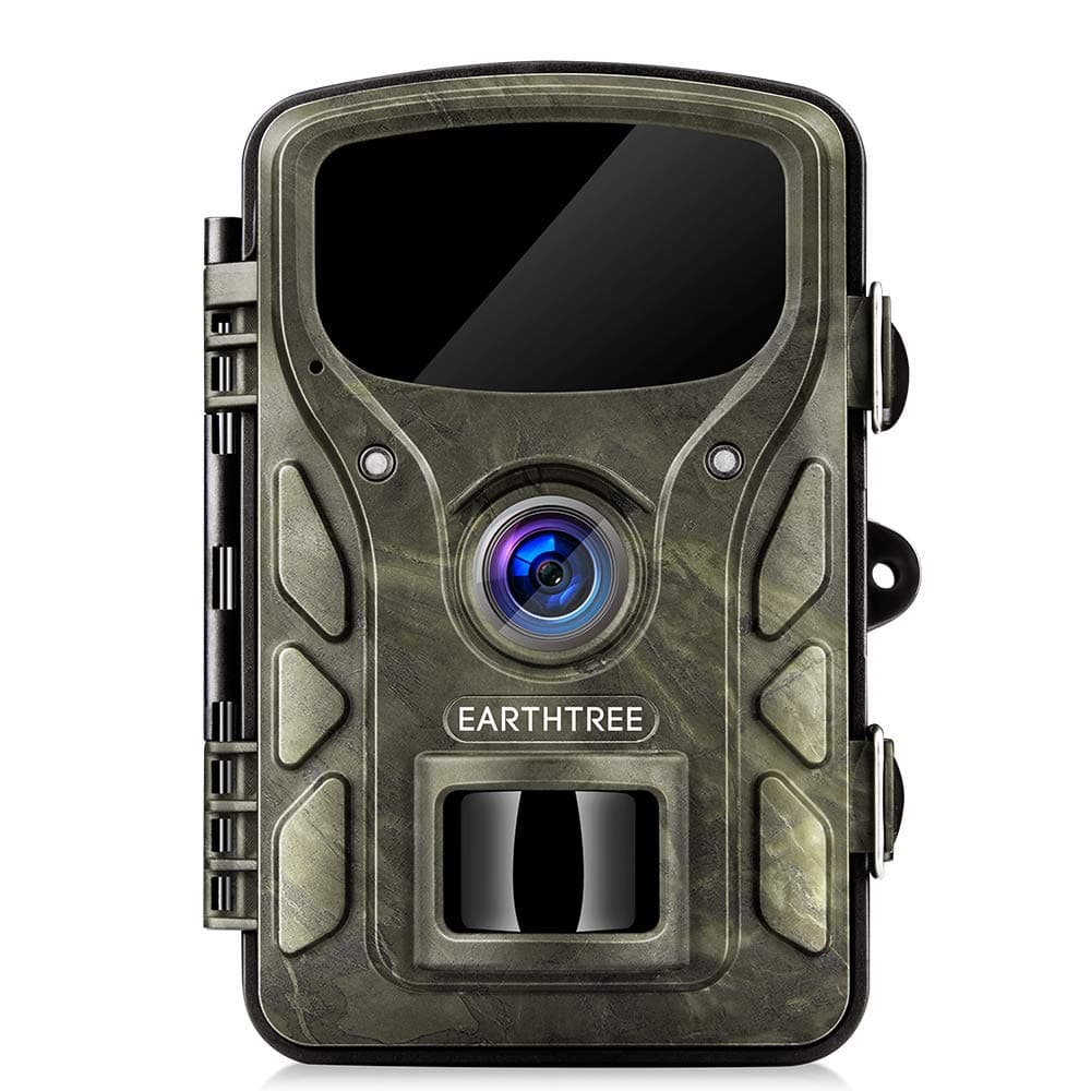 Wildlife Trail Camera 14MP 1080P Game Hunting Camera 2.4" LCD with 940nm IR LEDs Motion Activated Upgraded Night Vision up to 65ft/ 20m IP66 Waterproof for Outdoor Nature and Home Security