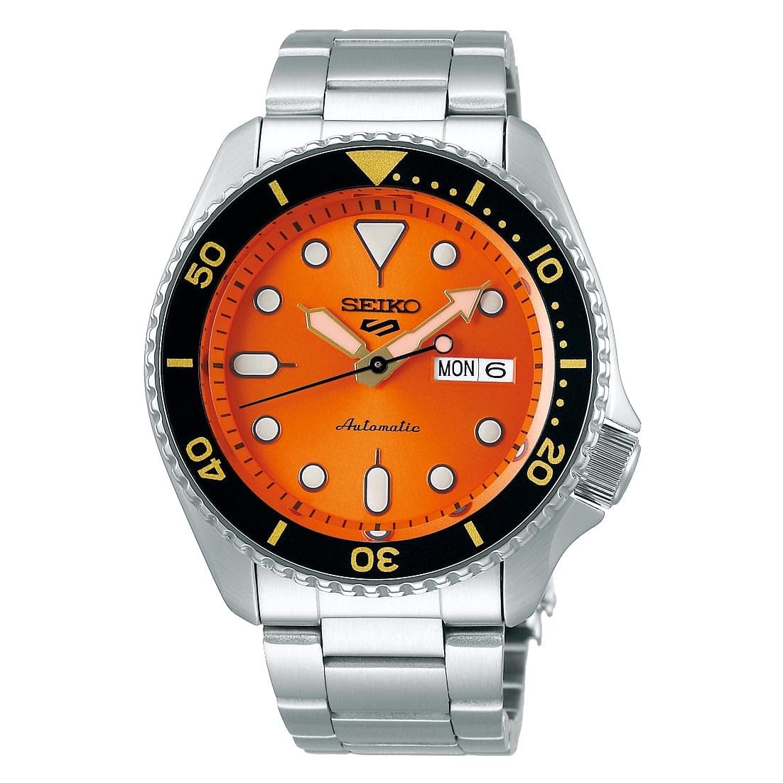 Automatic Watch for Men - 5 Sports - Day/Date Calendar, LumiBrite Hands and Markers, and Rotating Bezel, 100m Water-Resistant