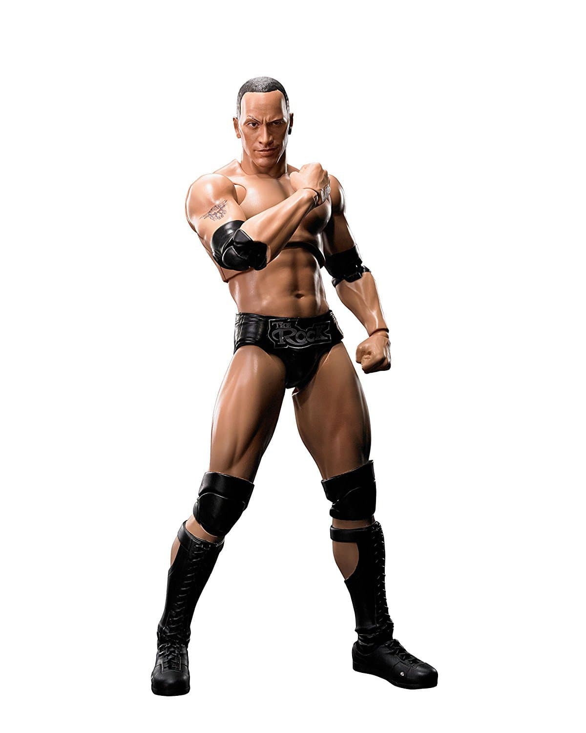 Bandai Tamashii Nations Dwayne The Rock Johnson 'Wwe' Action Figure