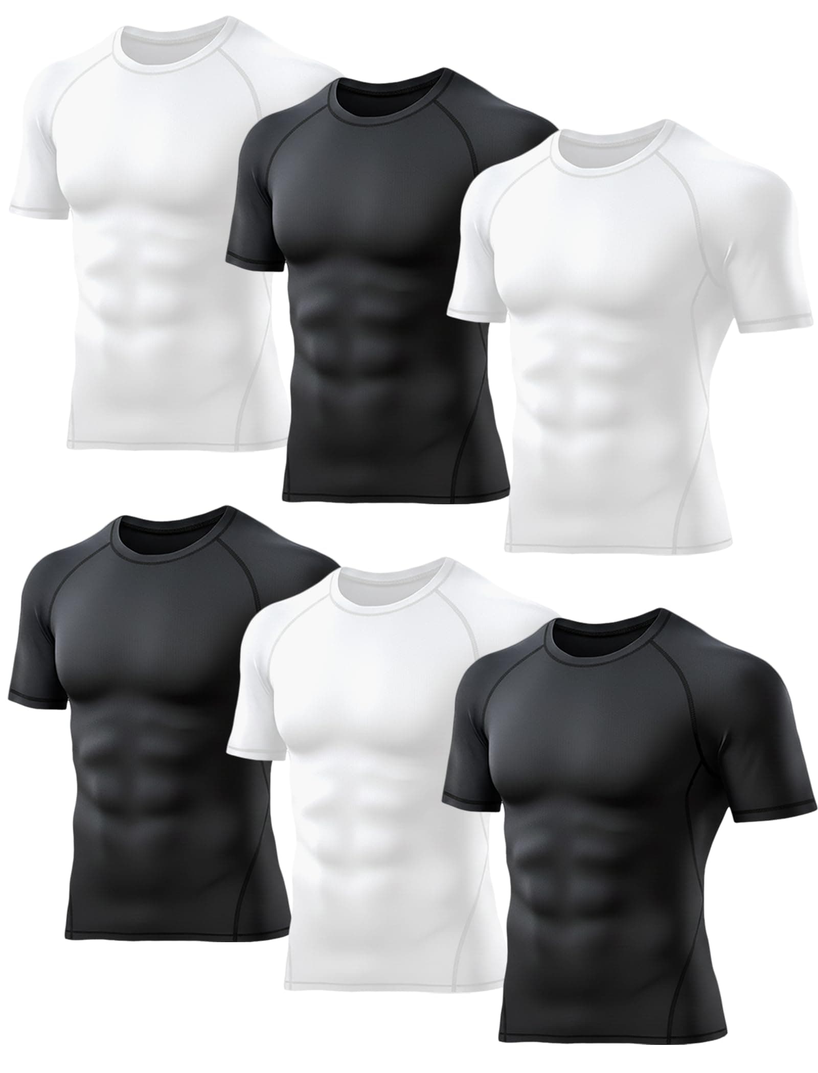 Mens 2 in 1 Running Shorts Workout Training Athletic 5" Gym Double Layer Short with Zipper Pockets