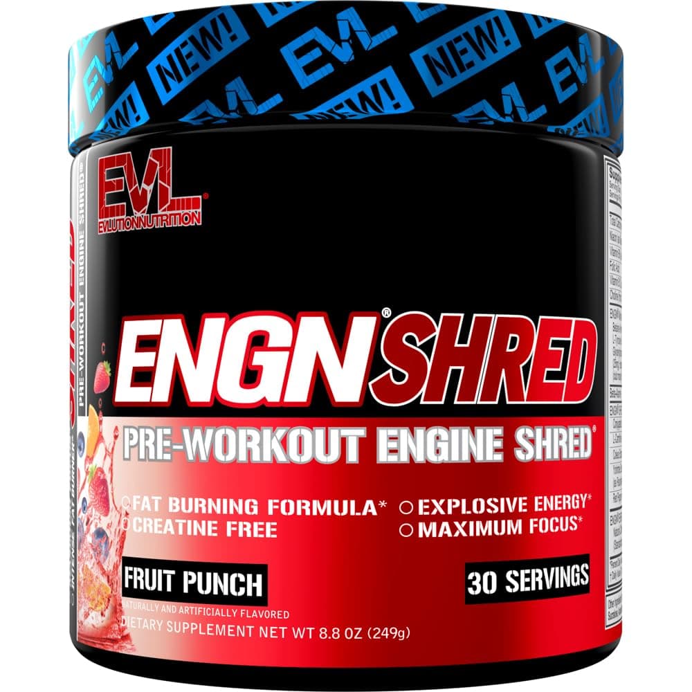 Nutrition, ENGN Shred, Pre-Workout, Fruit Punch, 8.4 oz (237 g)