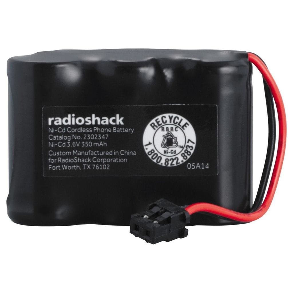 RadioShack Cordless Phone Battery - Catalog No. 2302347