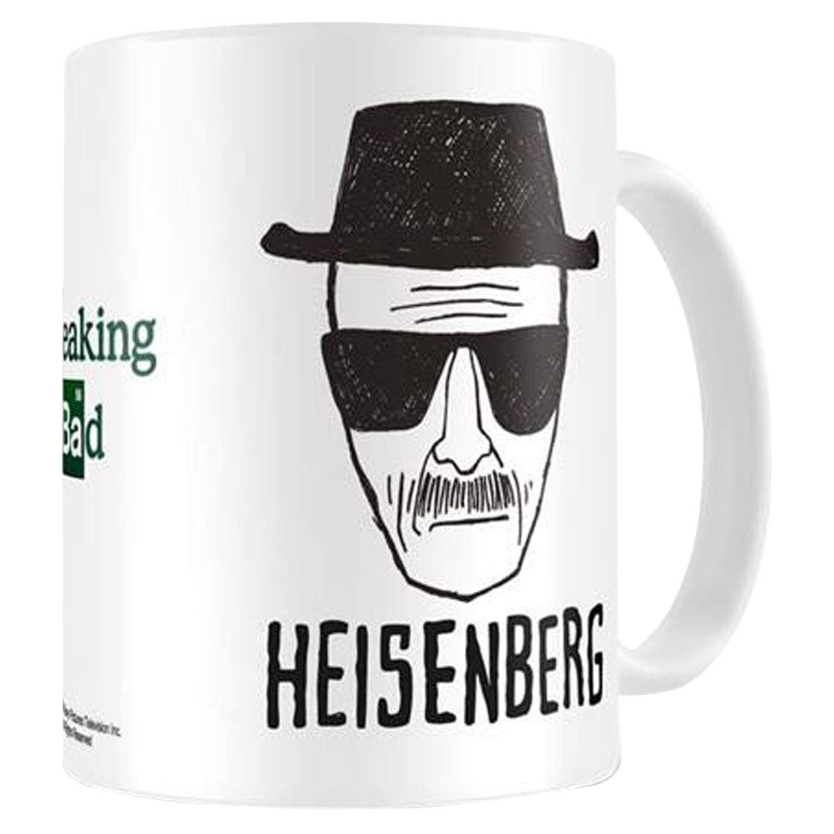 AMC Breaking Bad Heisenberg Sketch Coffee Mug, Multi Color