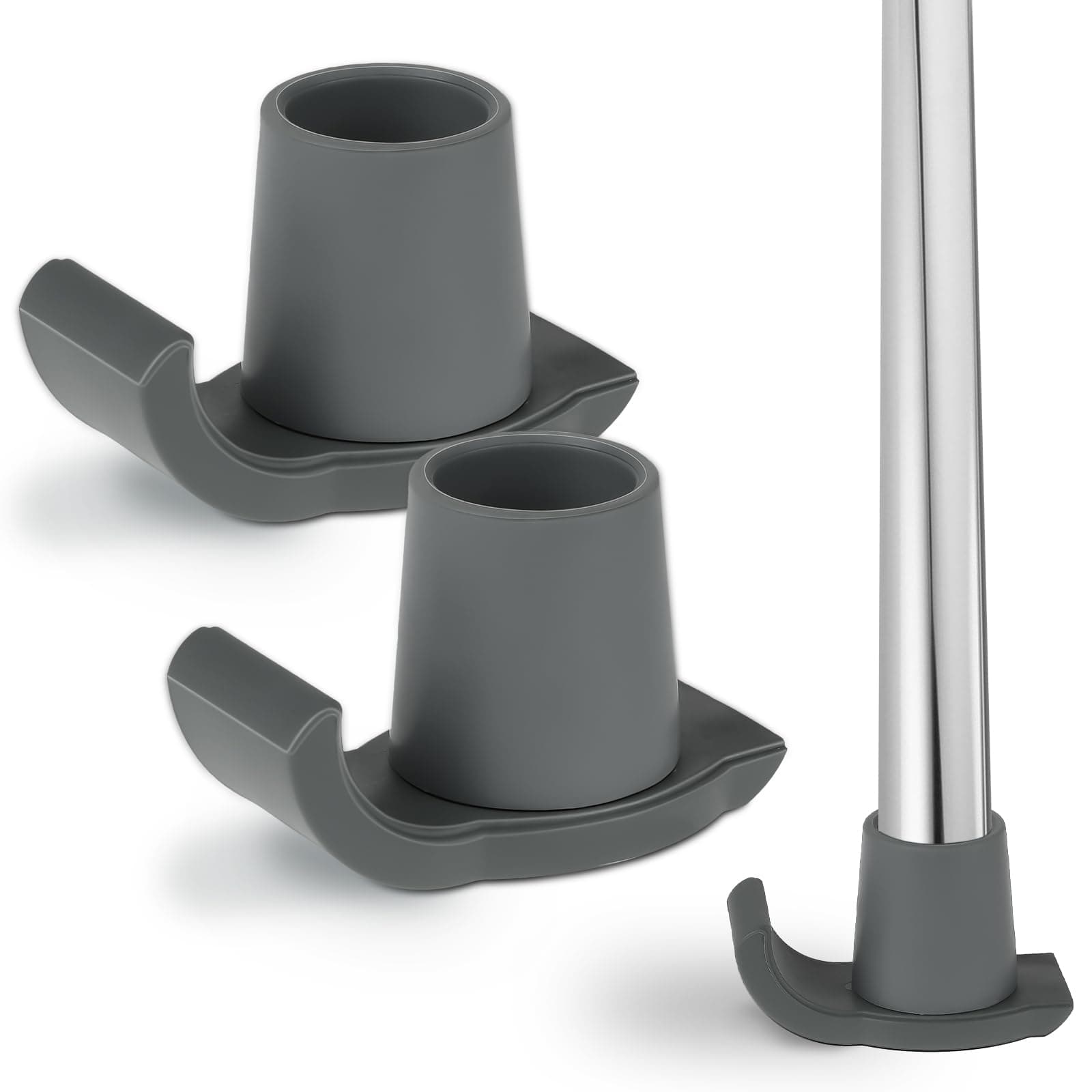 Abeillo 28 mm Zimmer Walking Frame, Heavy Duty Walker Skis Glides Replacement, Walker Assist Zimmer Frame Accessories (2 Pcs)