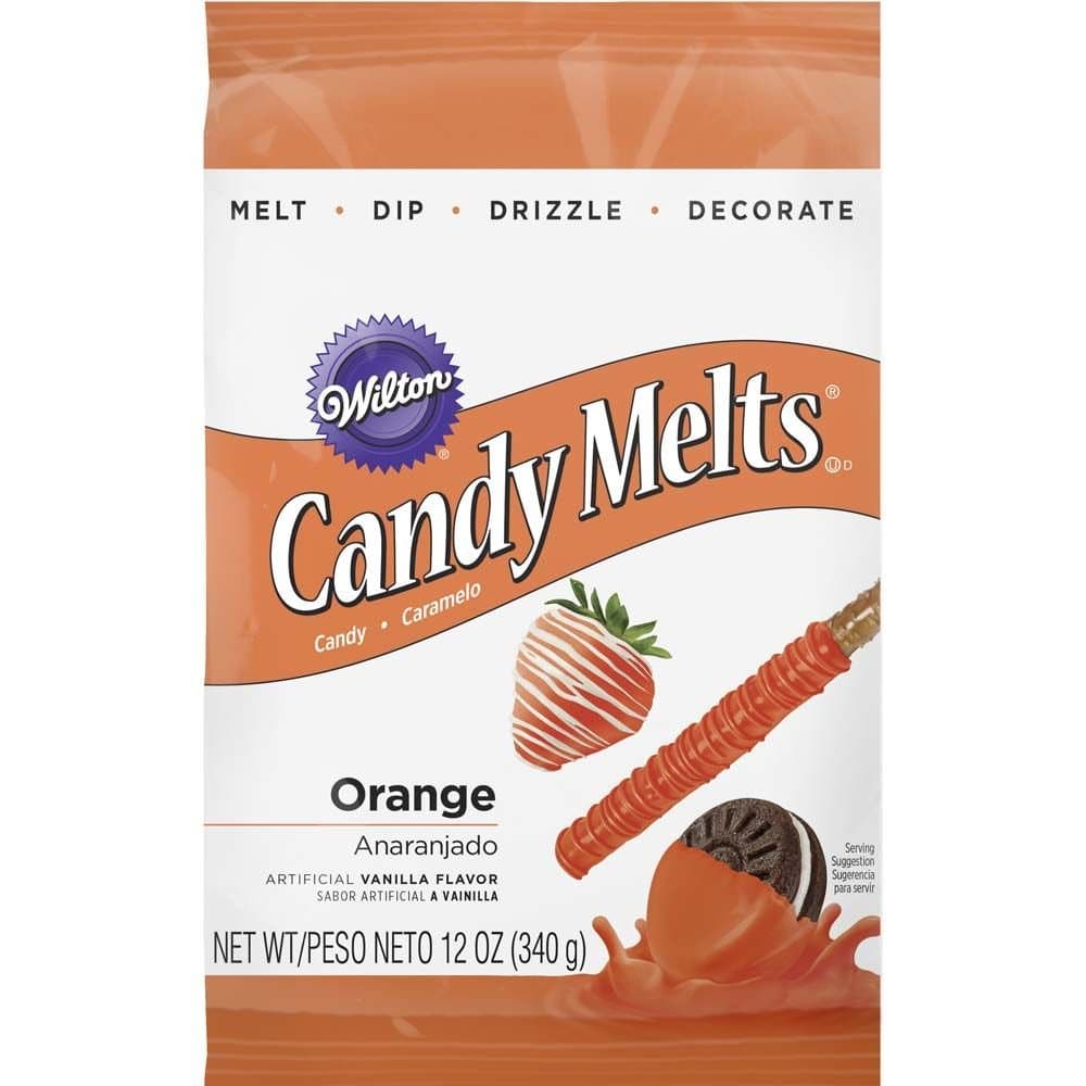 WiltonOrange Candy Melts, 12-Ounce