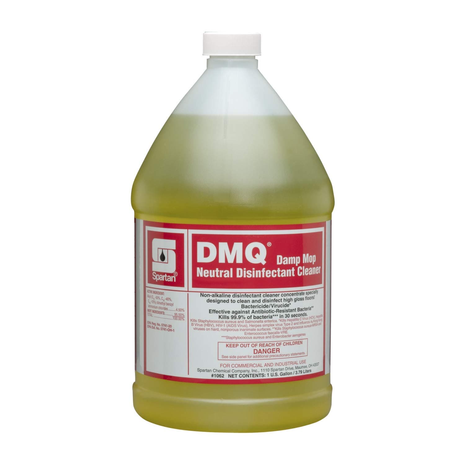 DMQ NEUTRAL DISINFECTANT CLEANER CASE OF 4 GALLONS