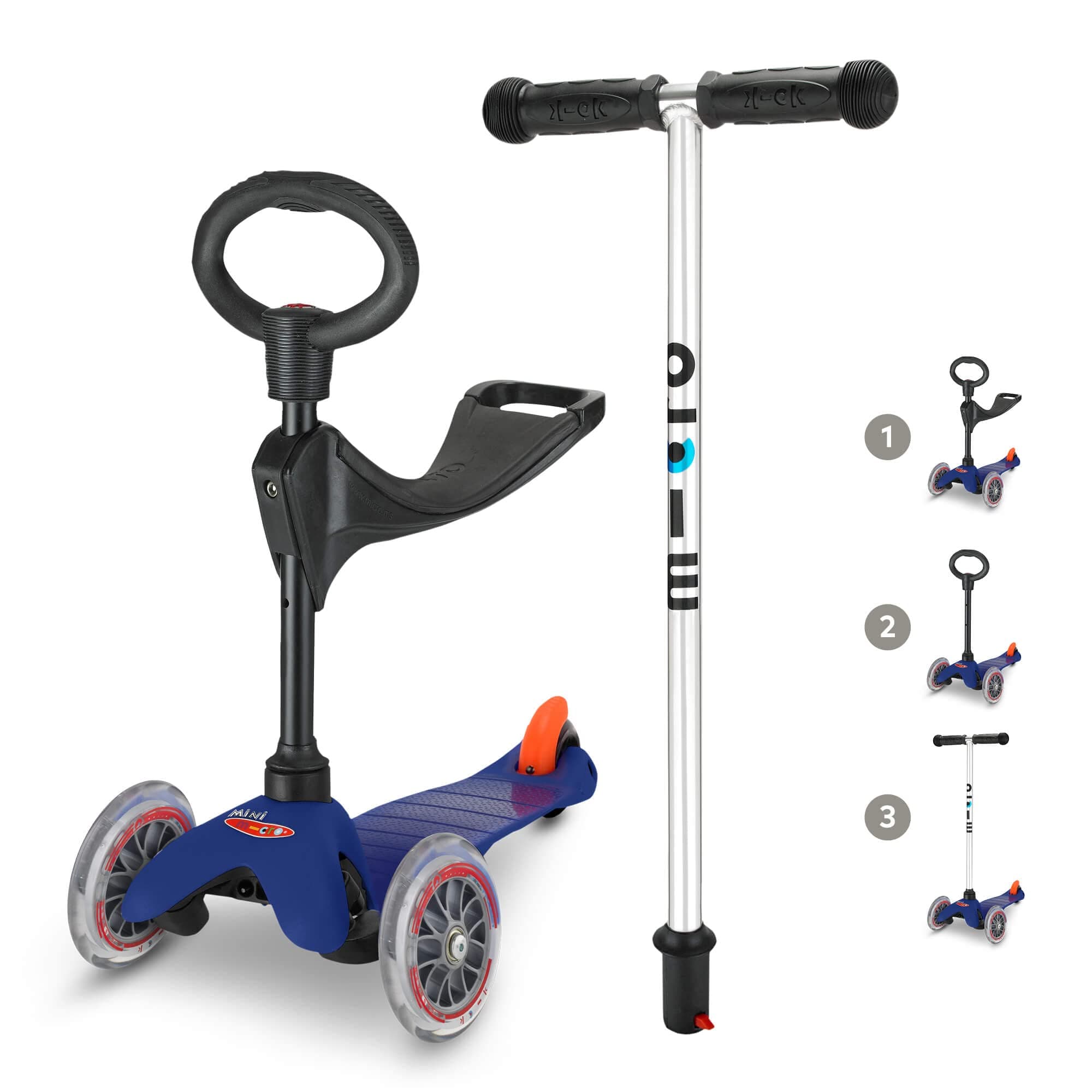 – Micro Mini 3 In 1, Blue, Mm0086