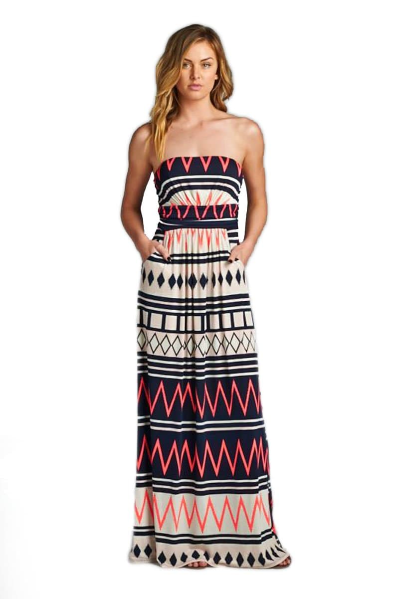 Vanilla Bay “All's Fair” Maxi Dress