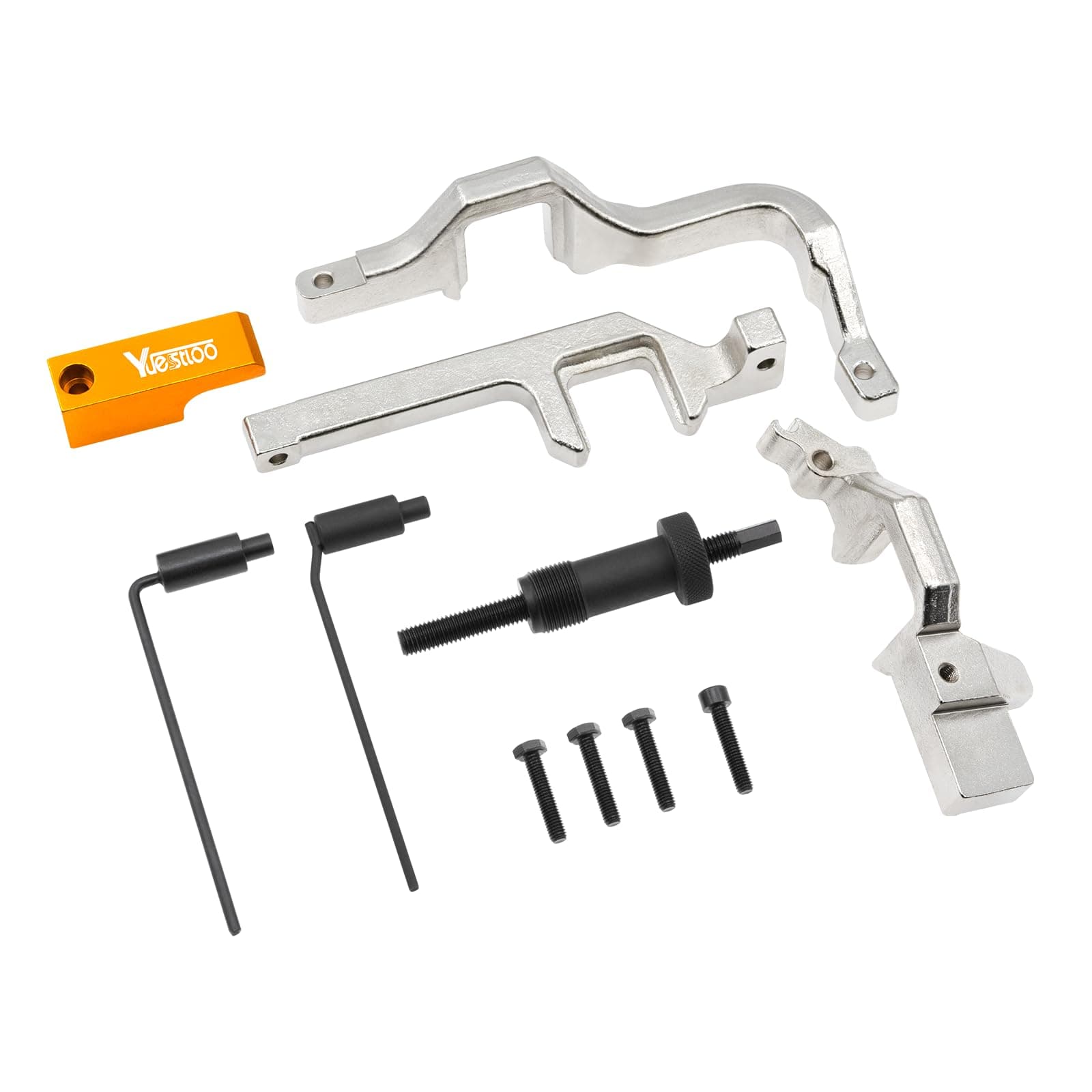 Engine Camshaft Alignment Locking Timing Tool Kit Compatible with BMW Mini Cooper N12 N14 Citroen Peugeot N16 Engines, with Carrying Case & Gloves