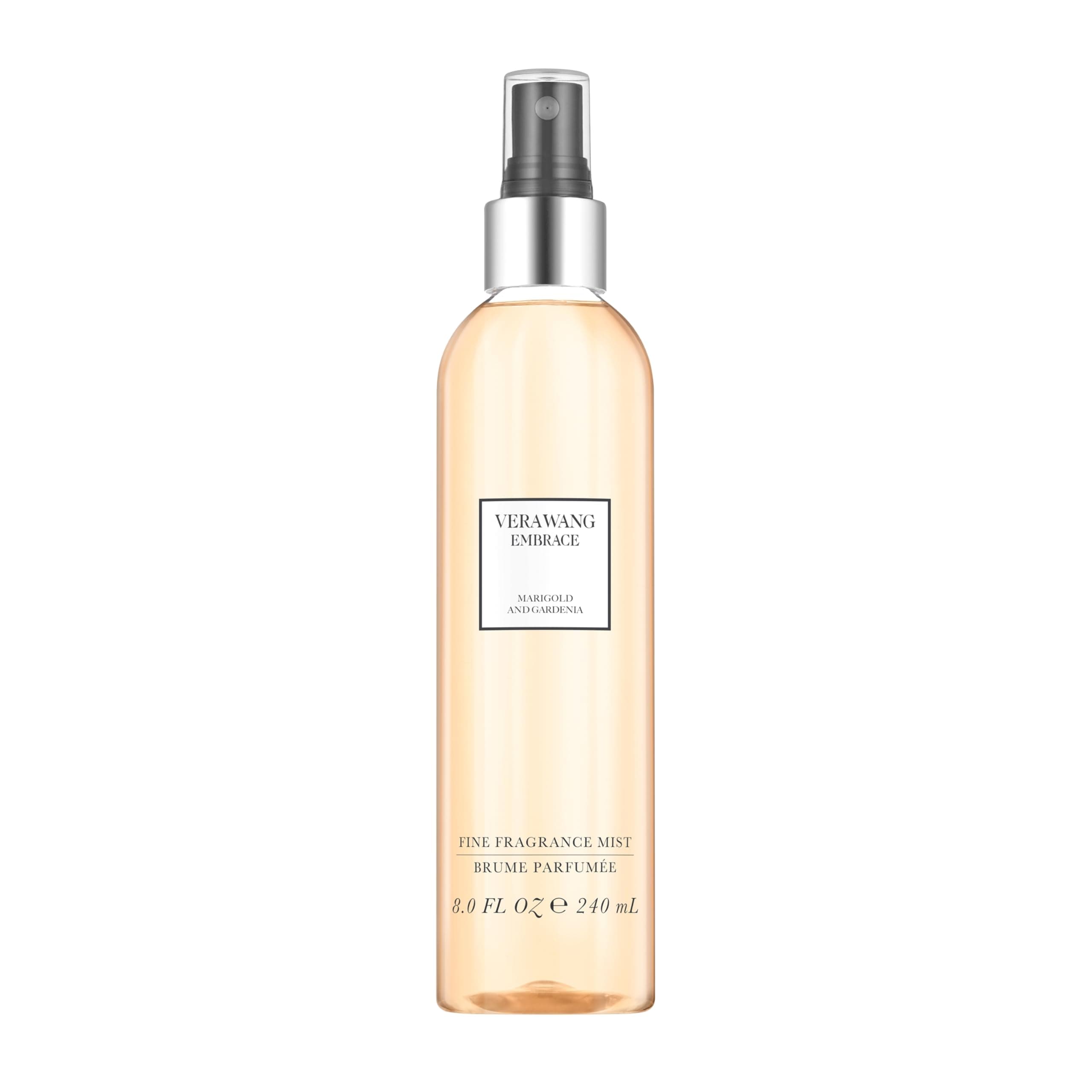 Vera Wang Embrace Body Mist for Women Marigold and Gardenia Scent, 8 Ounce Body Mist Spray.
