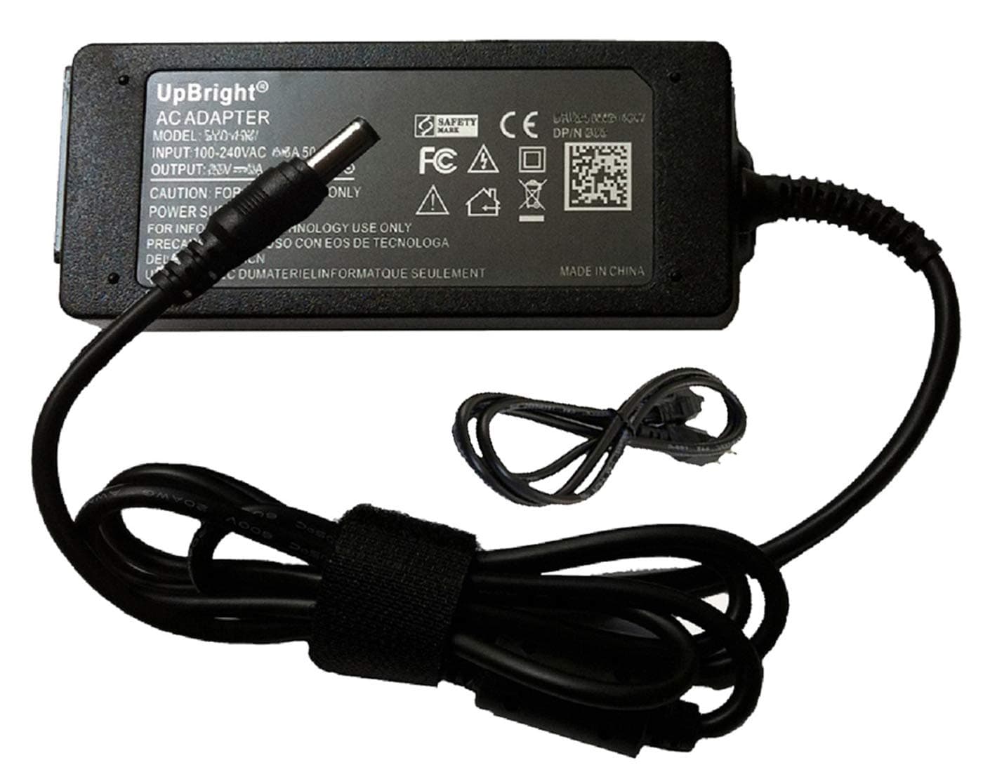 UpBright 12V AC/DC Adapter Compatible with Starlogic HD20W M17GKA LCD Monitor FORMAC Gallery 2010 HIPRO PSE50006 HP-O2040D43 Cisco 341-0231-02 341-0231-01 Powertron PA1060-120T3A500 5A Power Supply