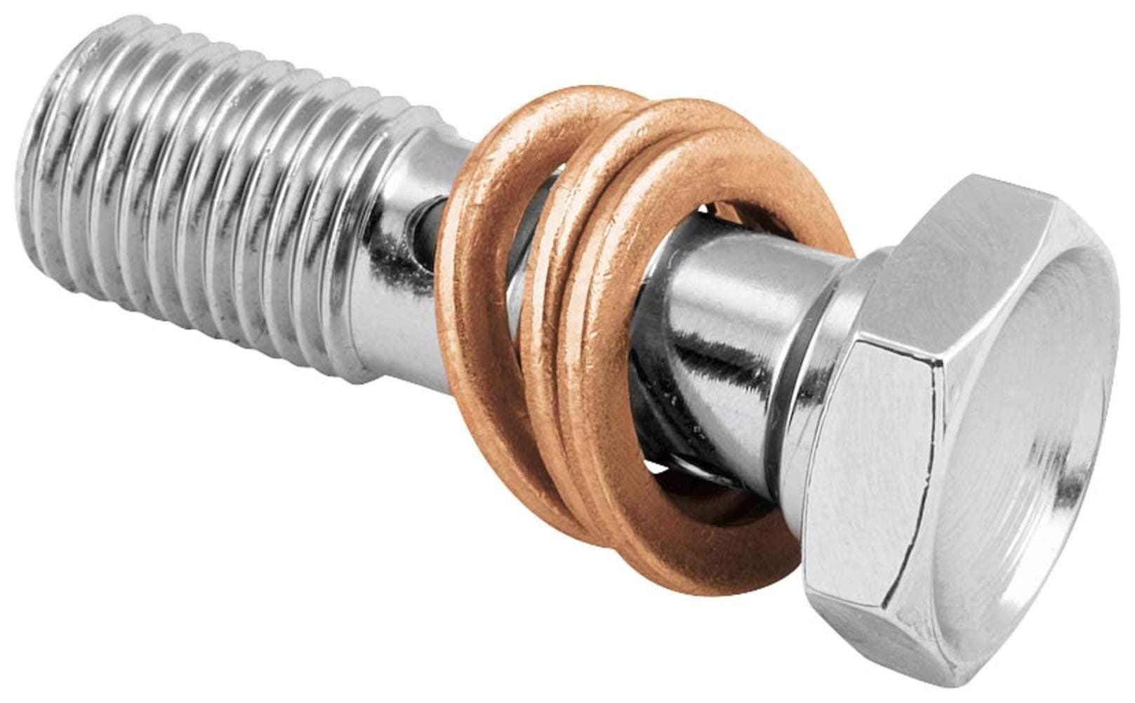 Goodridge Banjo Bolt Double 10MM X 1 Stainless Steel for Aprilia Ducati