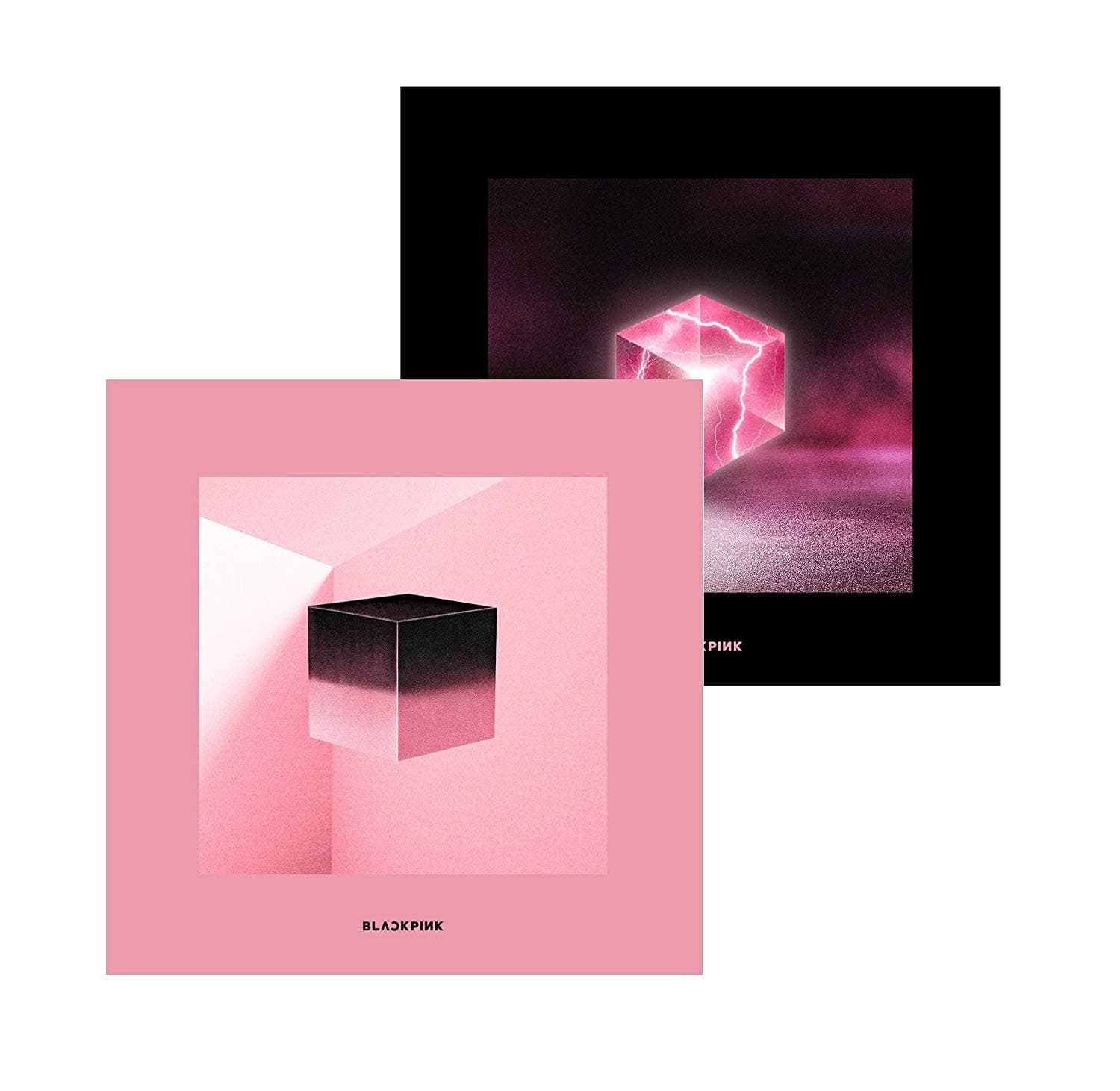 Blackpink - Square UP [Pink ver.] (1st Mini Album) CD+Photobook+Postcard+Photocards+Double Side Extra Photocards