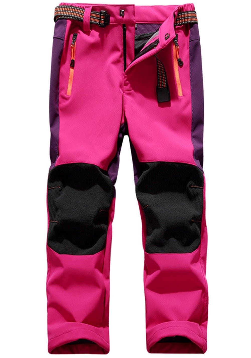 Eniko Warm Softshell Trousers Climbing Trousers Fleece Lined Waterproof Outdoor Hiking Trekking Pants Boys Girls Childrens