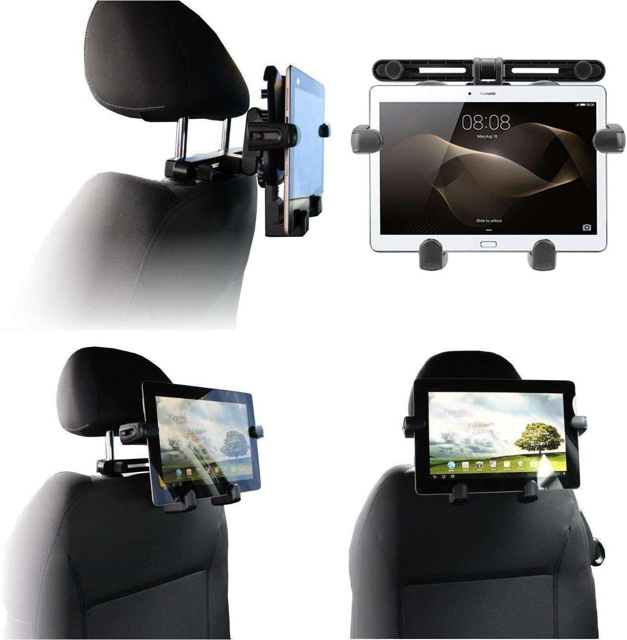 Navitech in-Car Portable Tablet Headrest Mount Compatible with EDDBNi 10.1 Inch Tablet