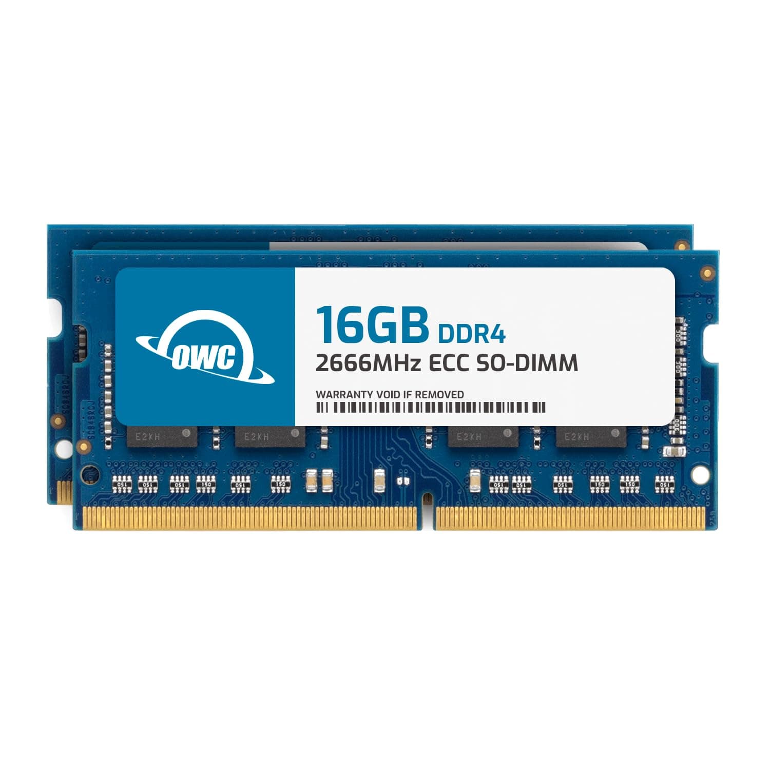 32GB (2x16GB) Compatible with Synology D4ECSO-2666-16G, D4ES01-16G | DDR4 2666MHz PC4-21300 ECC SODIMM 2Rx8 1.2V Memory Upgrade for NAS DiskStation, RackStation, FlashStation, (OWC2C6D42R8032P)