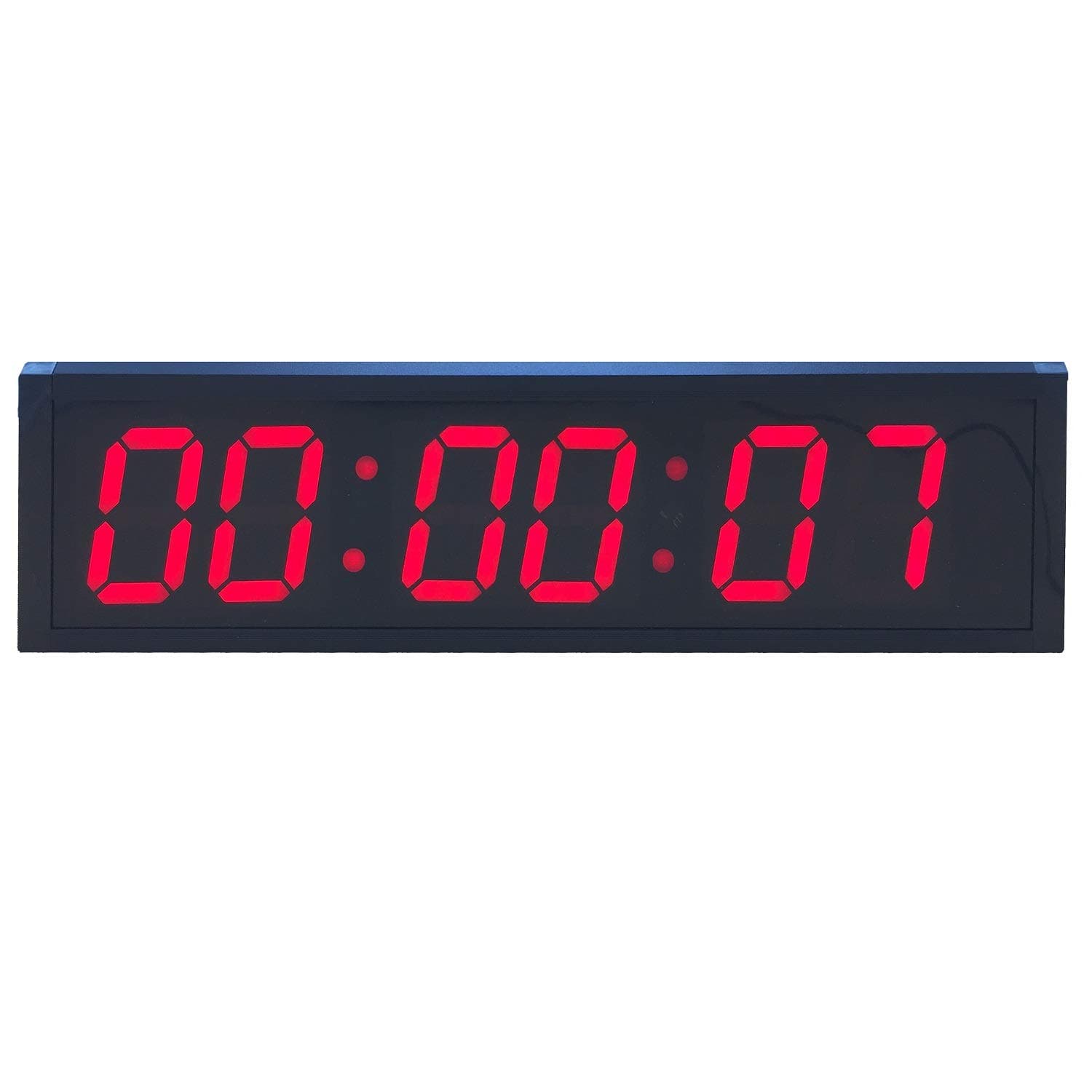 3'' Large LED Countdown Clock with Remote Lap Repeat Timer Stopwatch