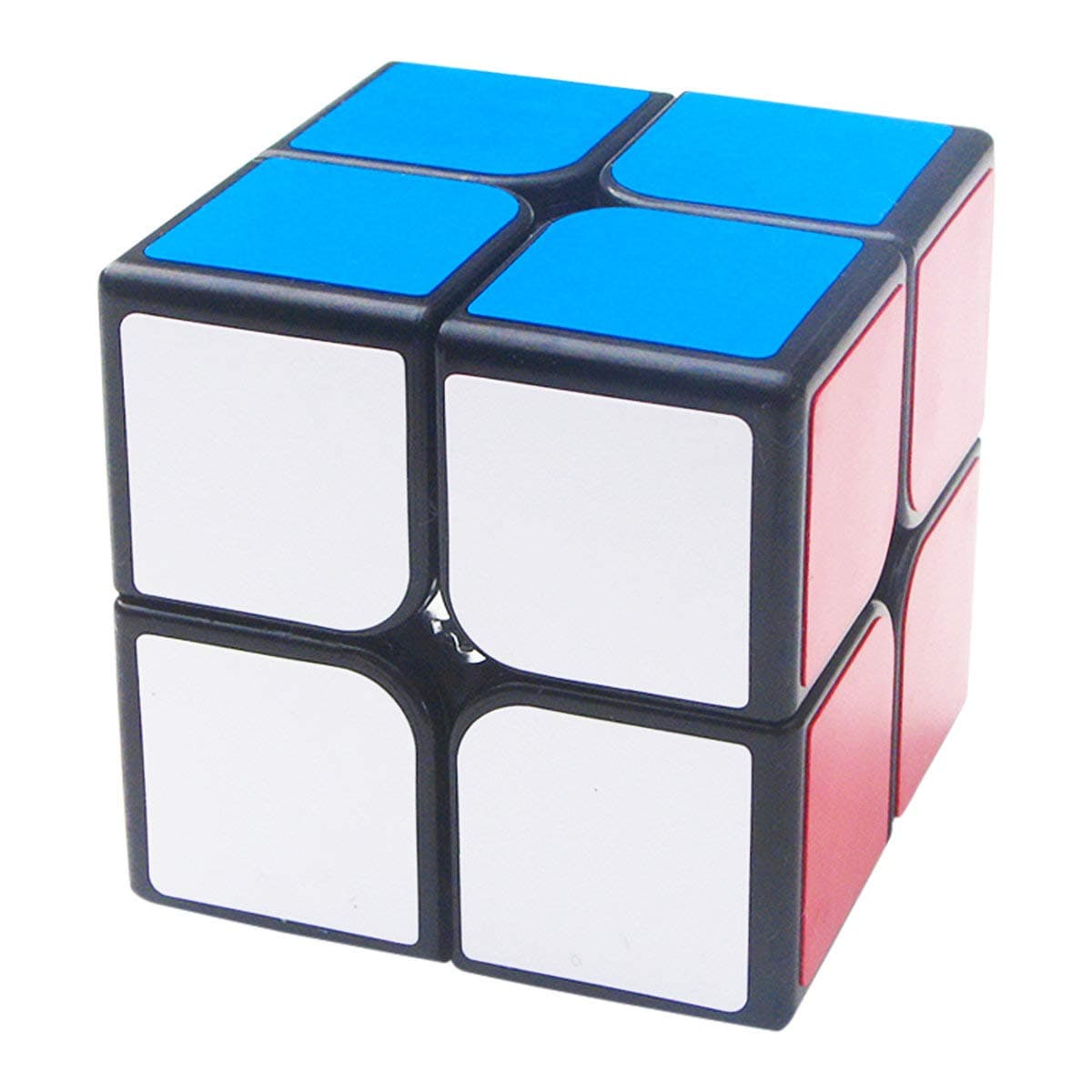 KidsPark 2x2 Speed Magic Cube, Cube Puzzle Toys For Kids & Adults, Black