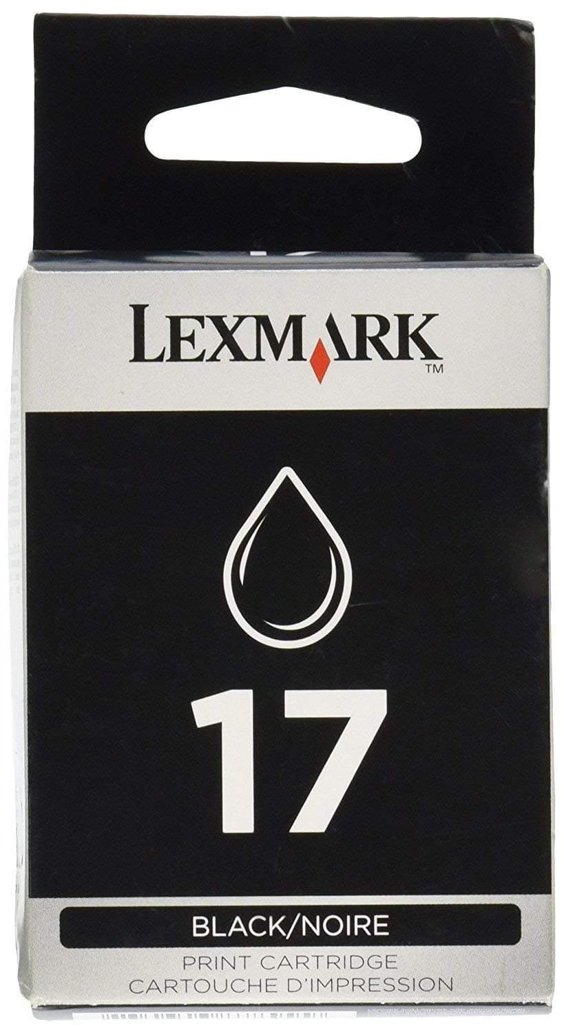 Lexmark 10N0217 10N0217 (17) Ink, 210 Page-Yield, Black