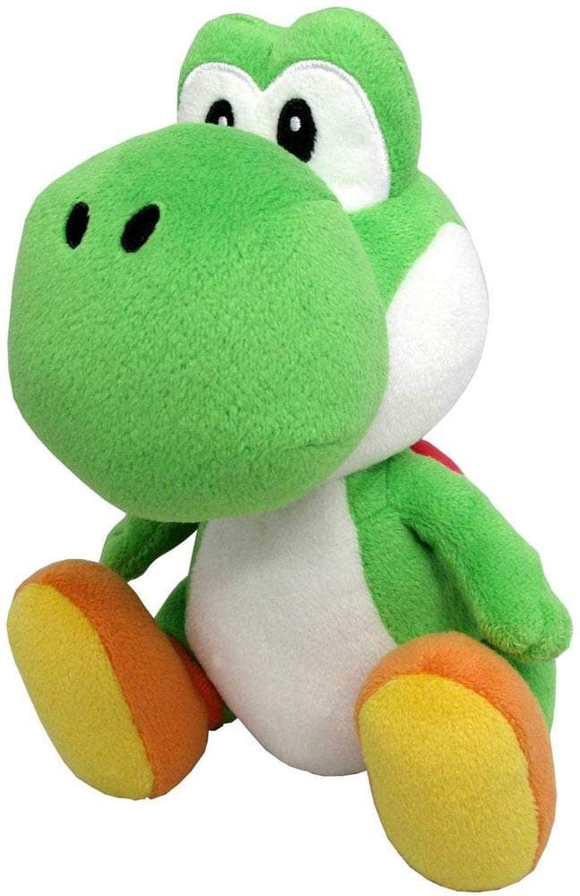 Little Buddy Super Mario All Star Collection Green Yoshi 8" Plush