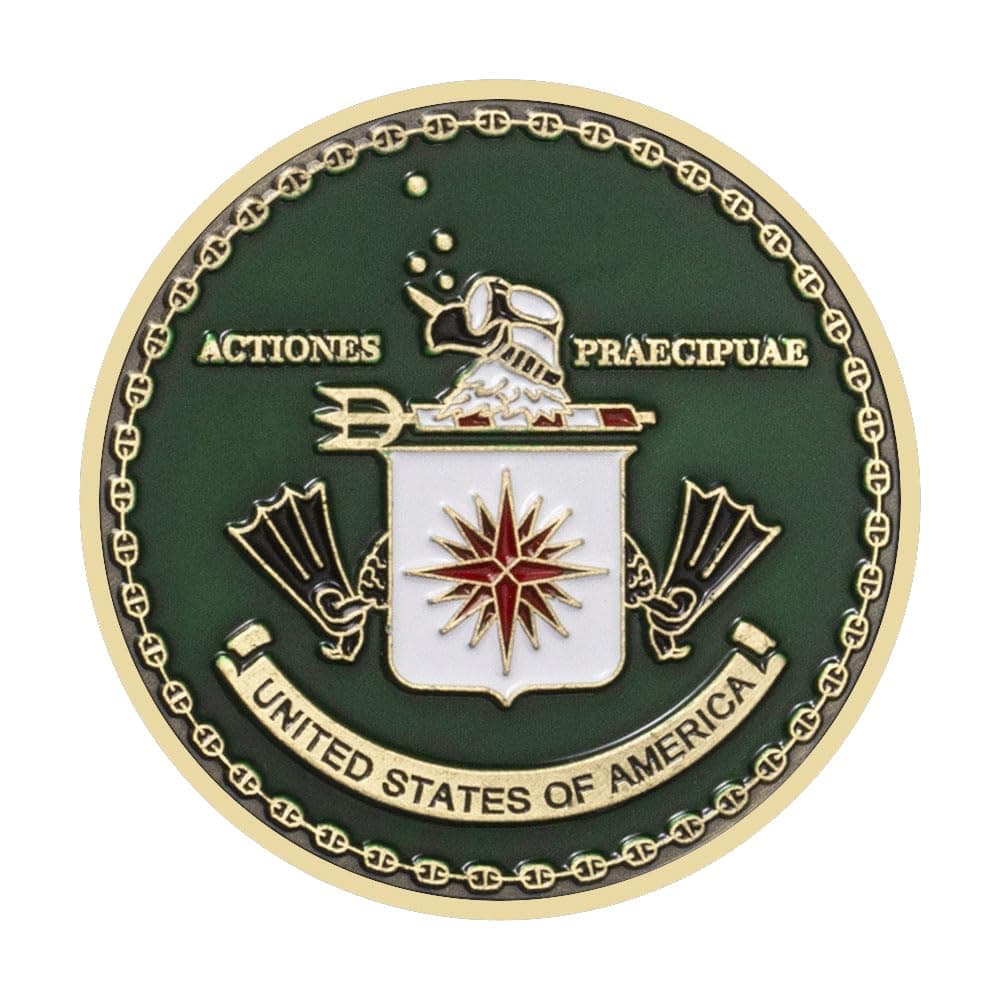 1 PCS CIA Special Operations Group Tertia Optio Challenge Award Graduated Gift