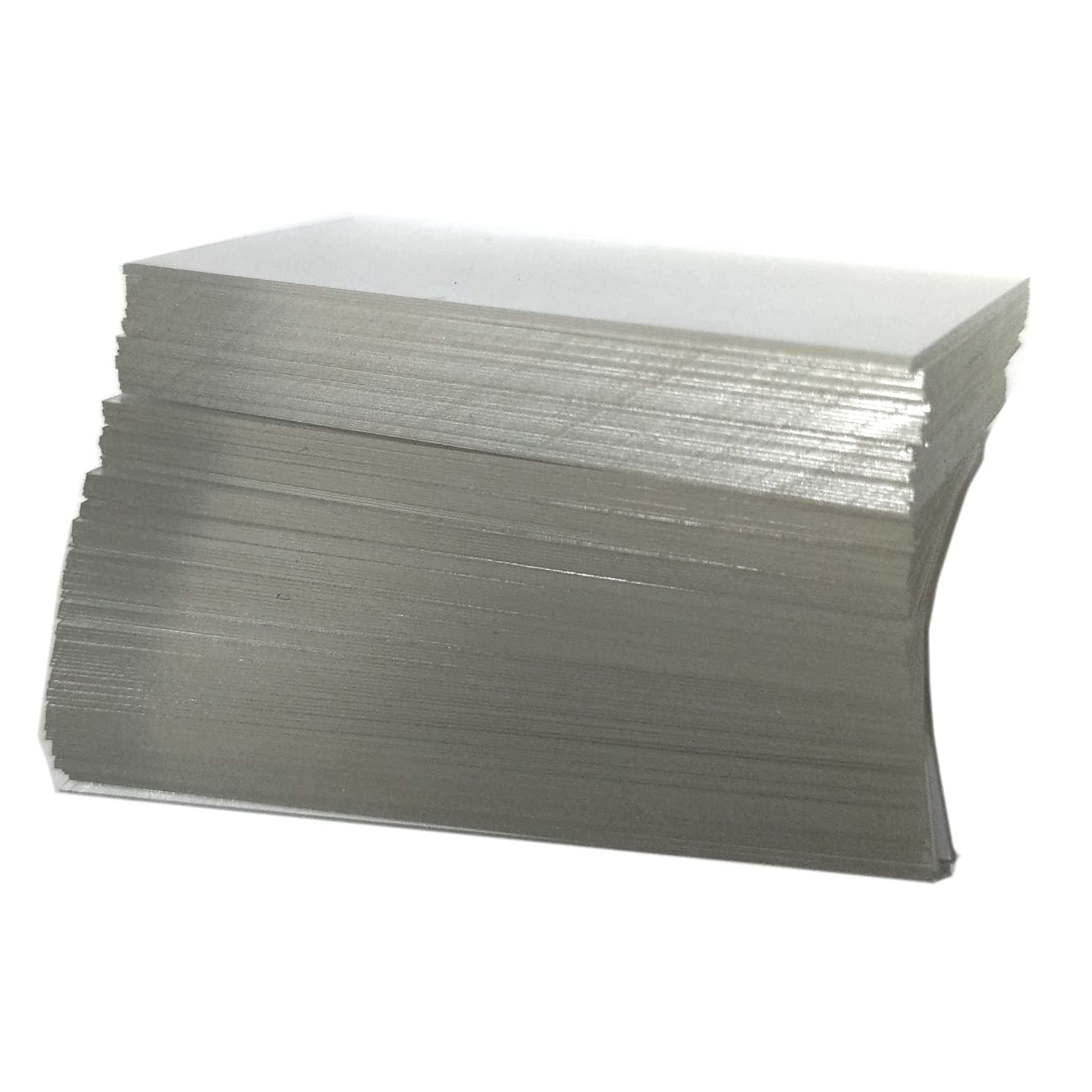 10,000 Clear Plastic Tags, 2.5" x 1.25" Inch Shelving Insert Tag, Removeable Transparent Retail Price Label Holders for Gondola Shelf Channels or Data Ticket Channels
