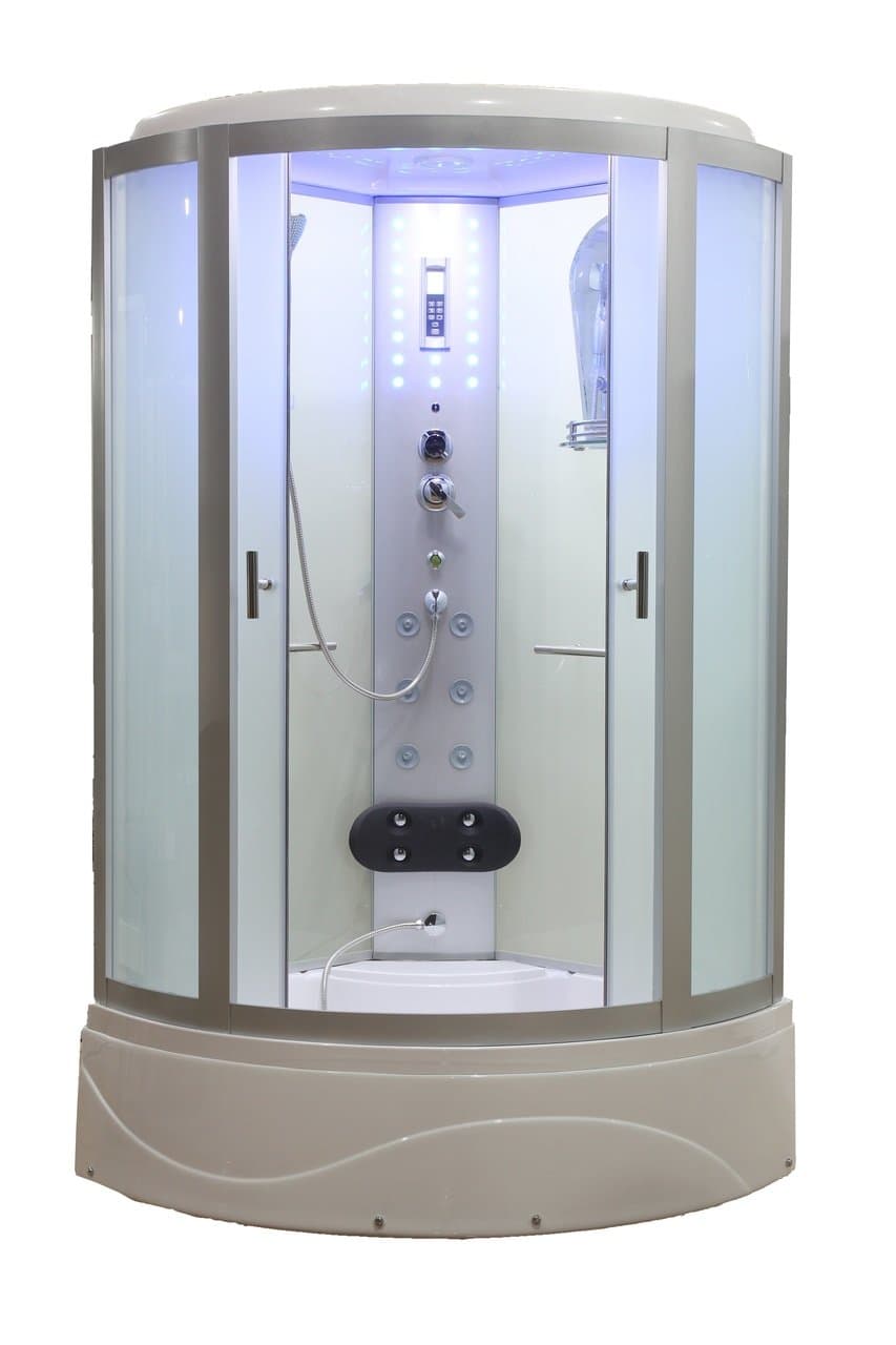 42" x 42" x 86.2" Sliding Door Steam Shower Enclosure Unit