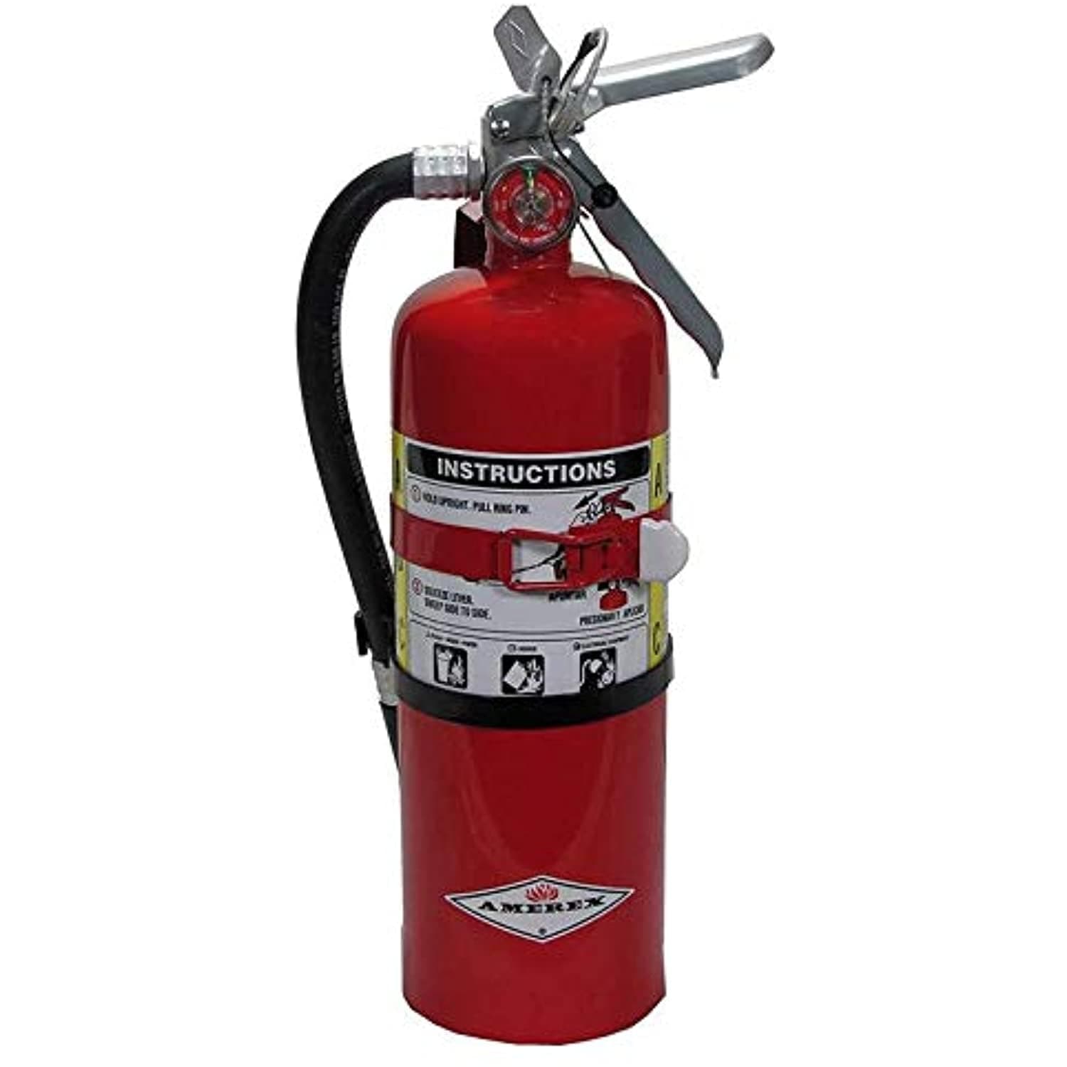 B500T 5 lbs ABC Dry Chemical Fire Extinguisher with Wall Bracket