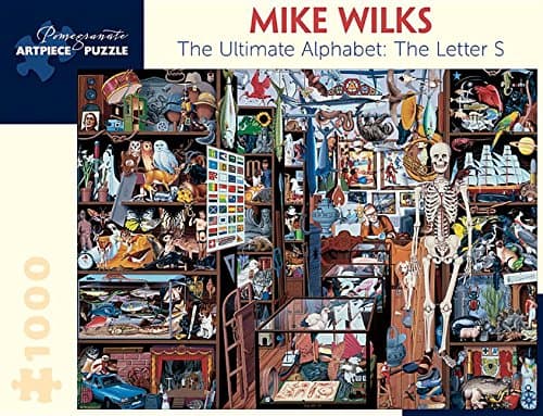Mike Wilks the Ultimate Alphabet the Letter S 1000-Piece Jigsaw Puzzle Toy – 15 Jun. 2015