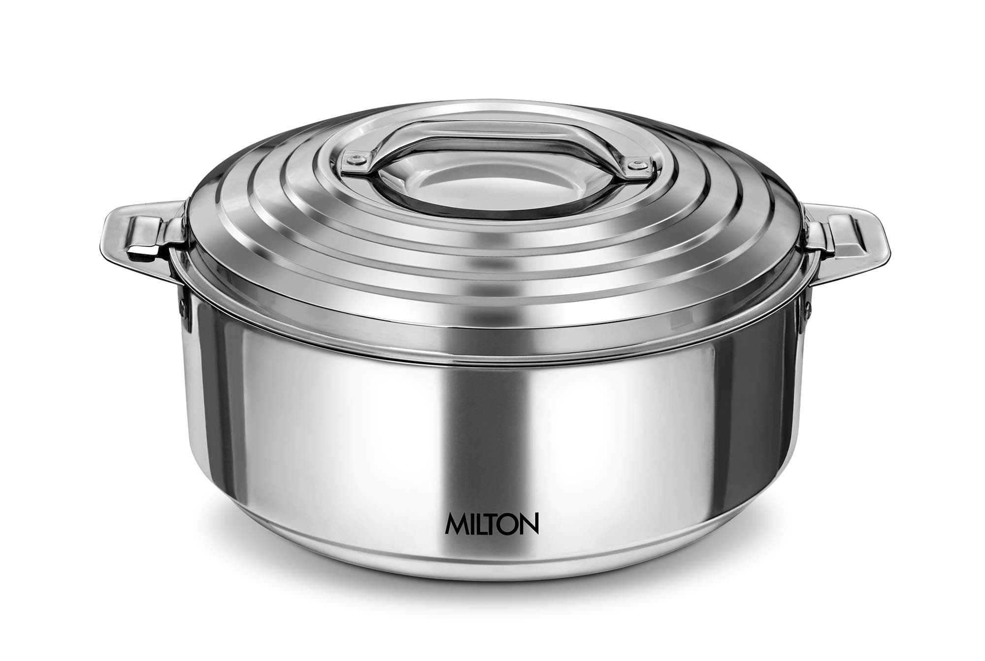 Milton Thermosteel Galaxia Casserole, 5000 ml, Steelplain
